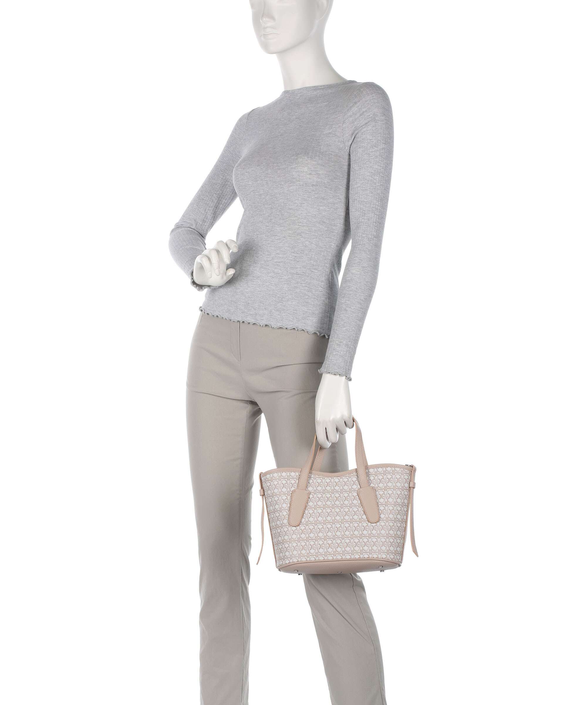 Coccinelle Never Without Bag Monogram Torebka multicolour/blanco/rosette - Image 3