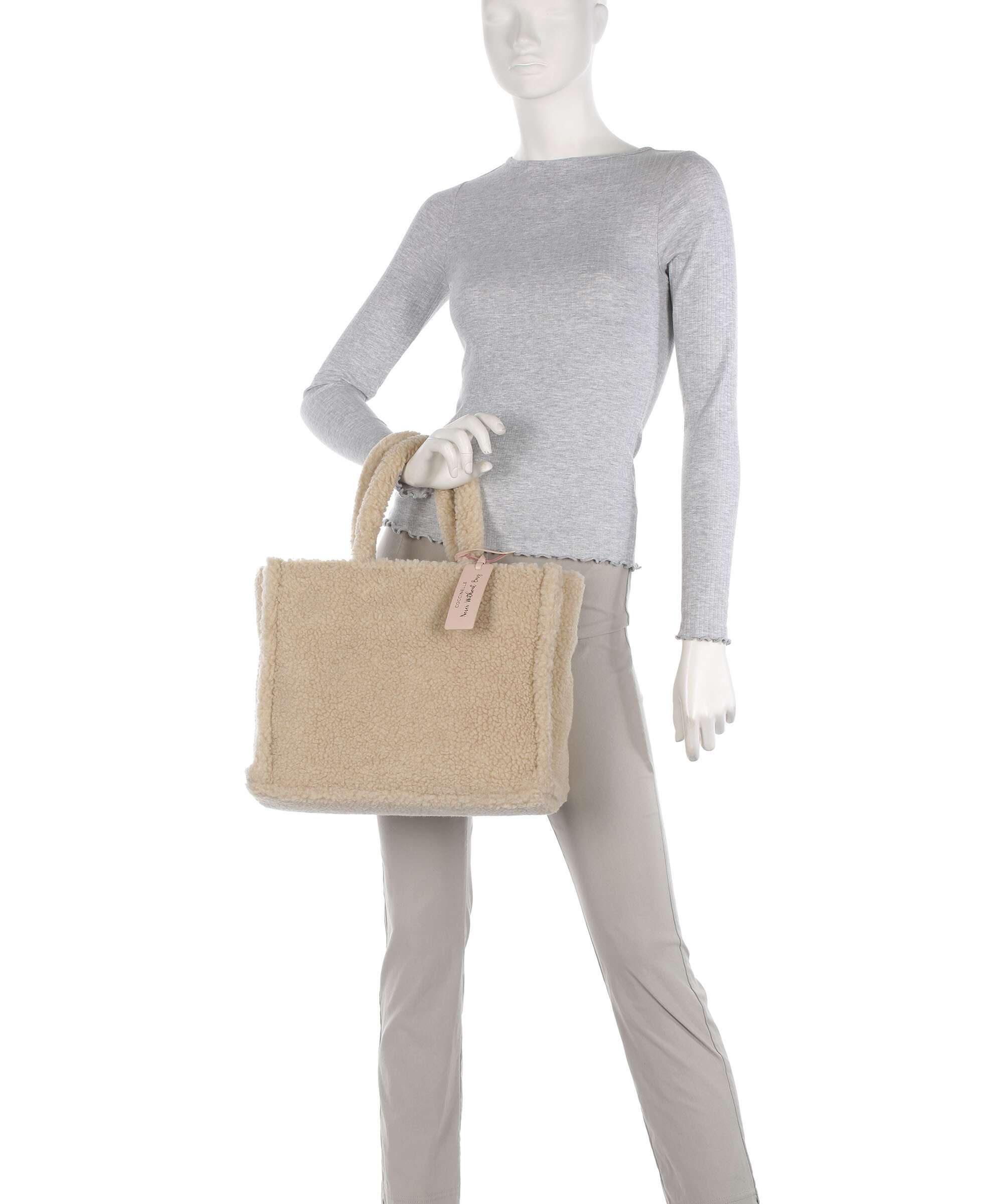 Coccinelle Never Without Bag Torebka natural/cuir - Image 3