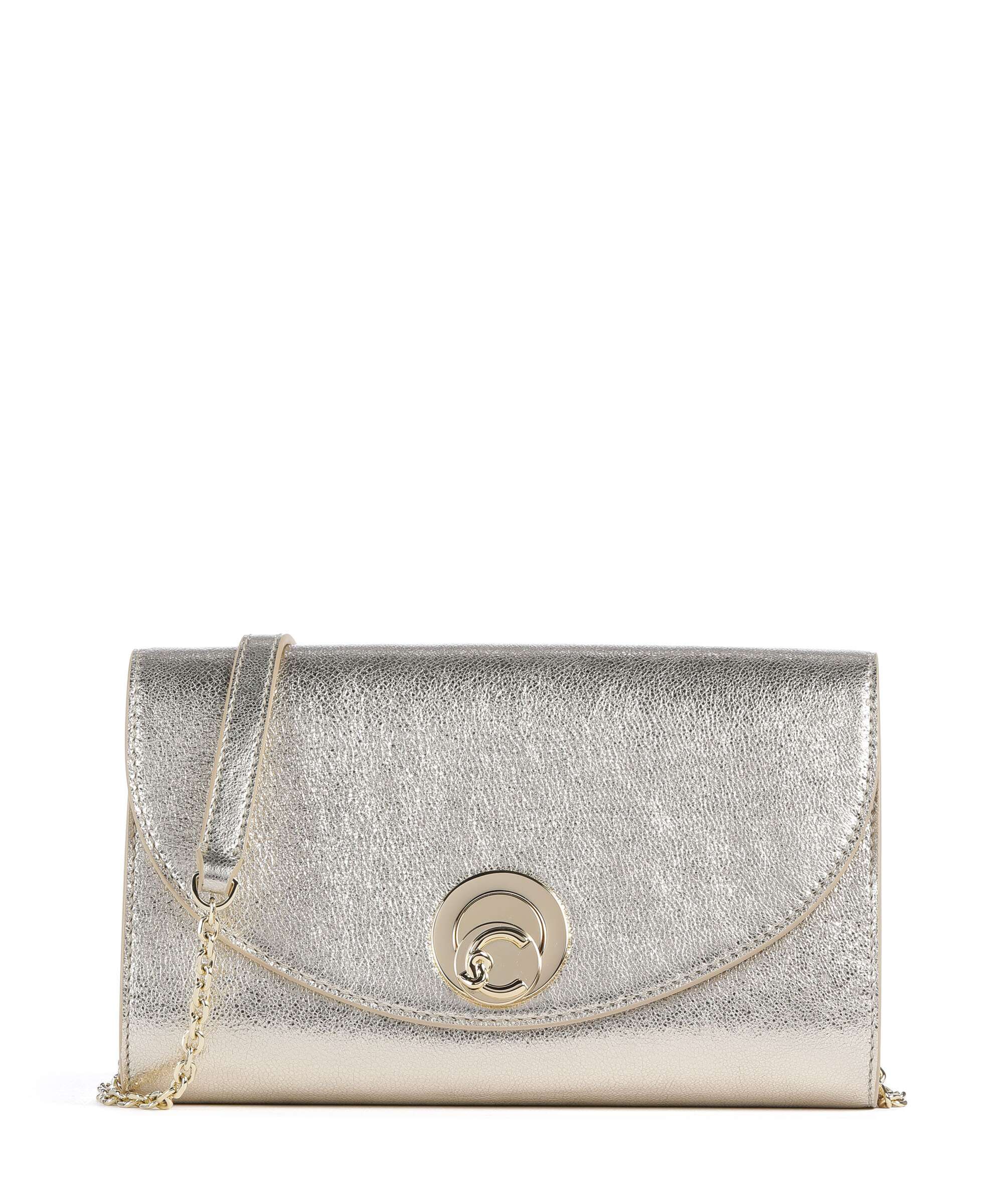 Coccinelle Nikla Smooth Torba przez ramię pale gold