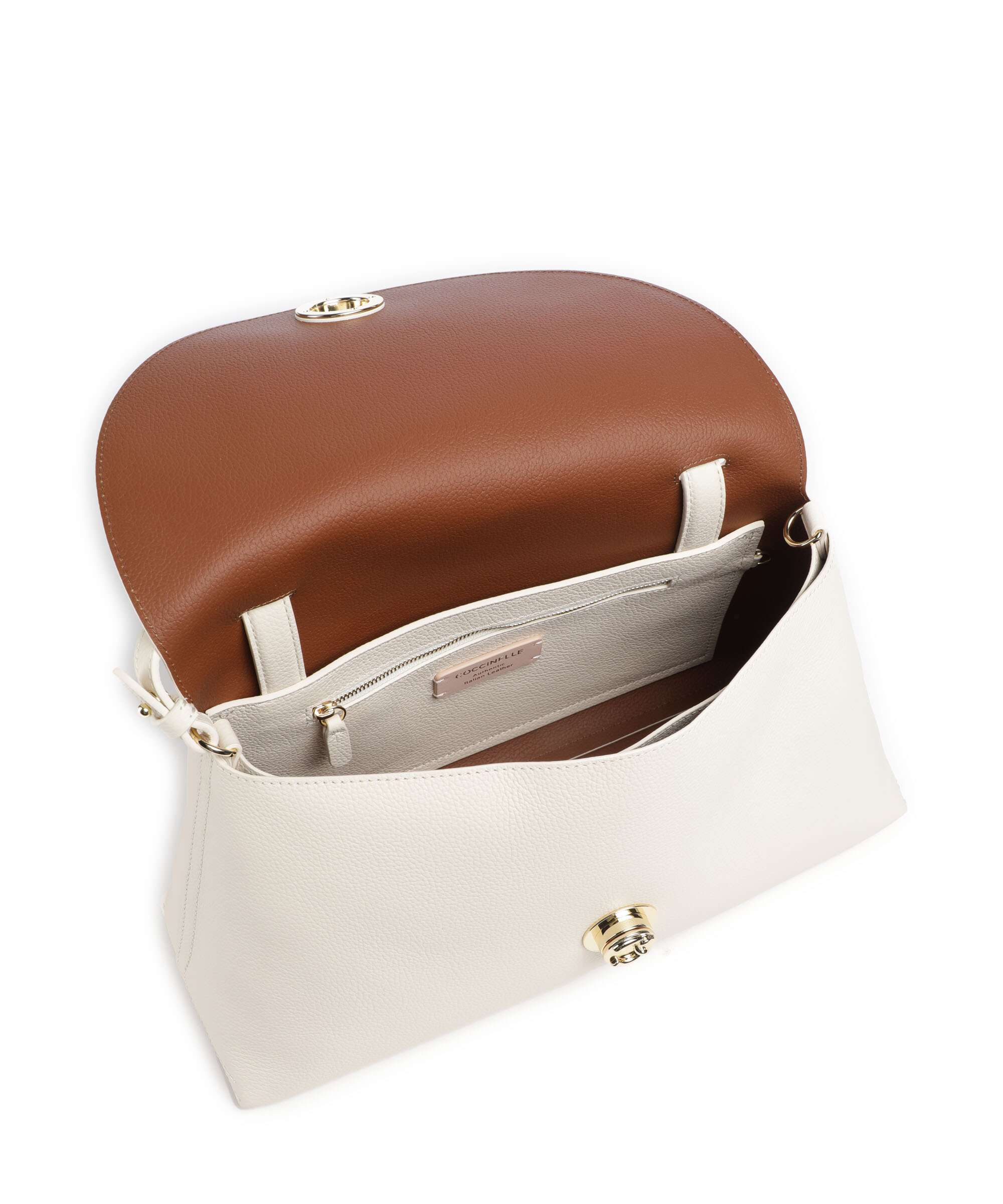 Coccinelle Nikla Torebka pearl/cognac - Image 6