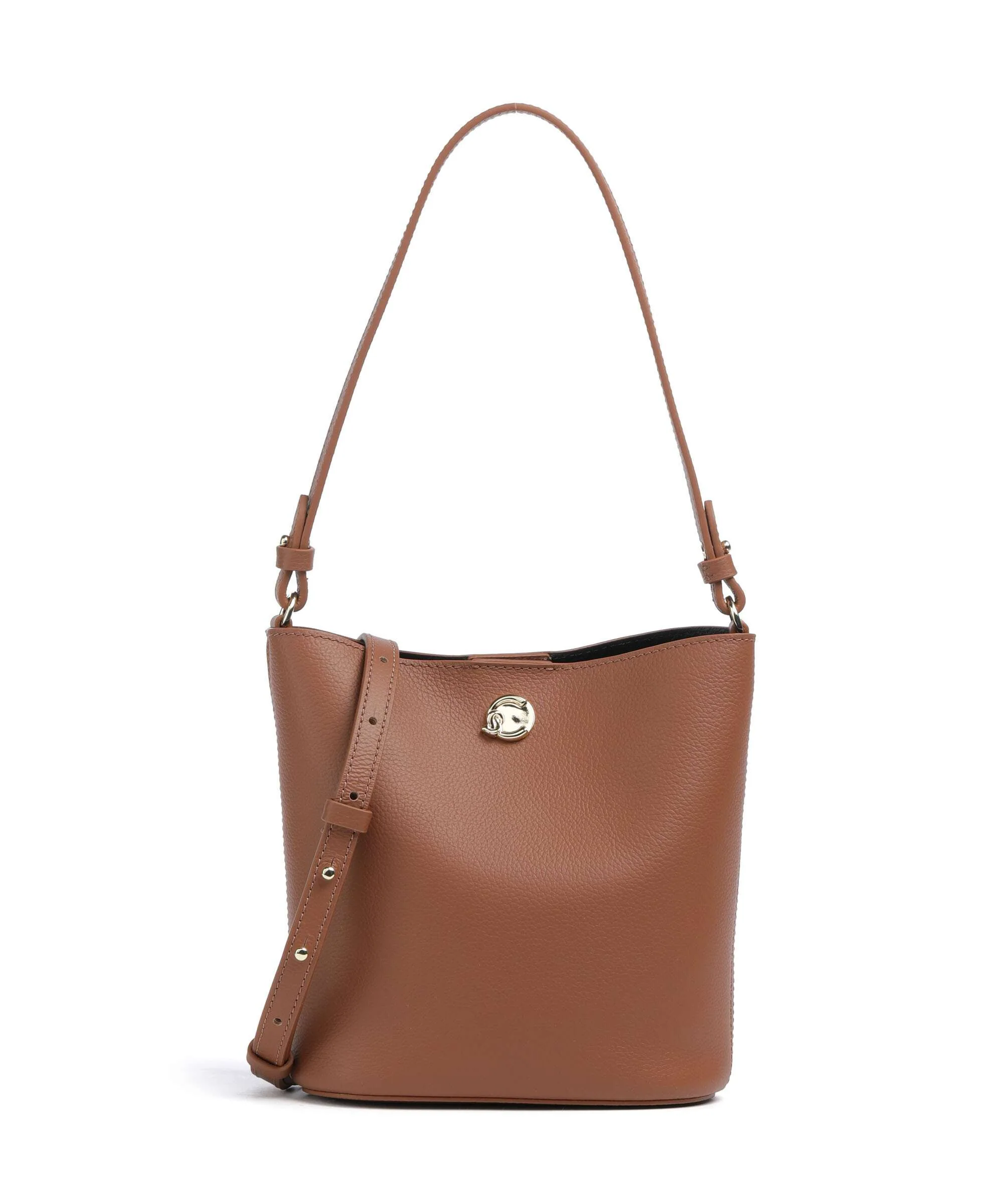 Coccinelle Nikla Torebka worek cognac/noir