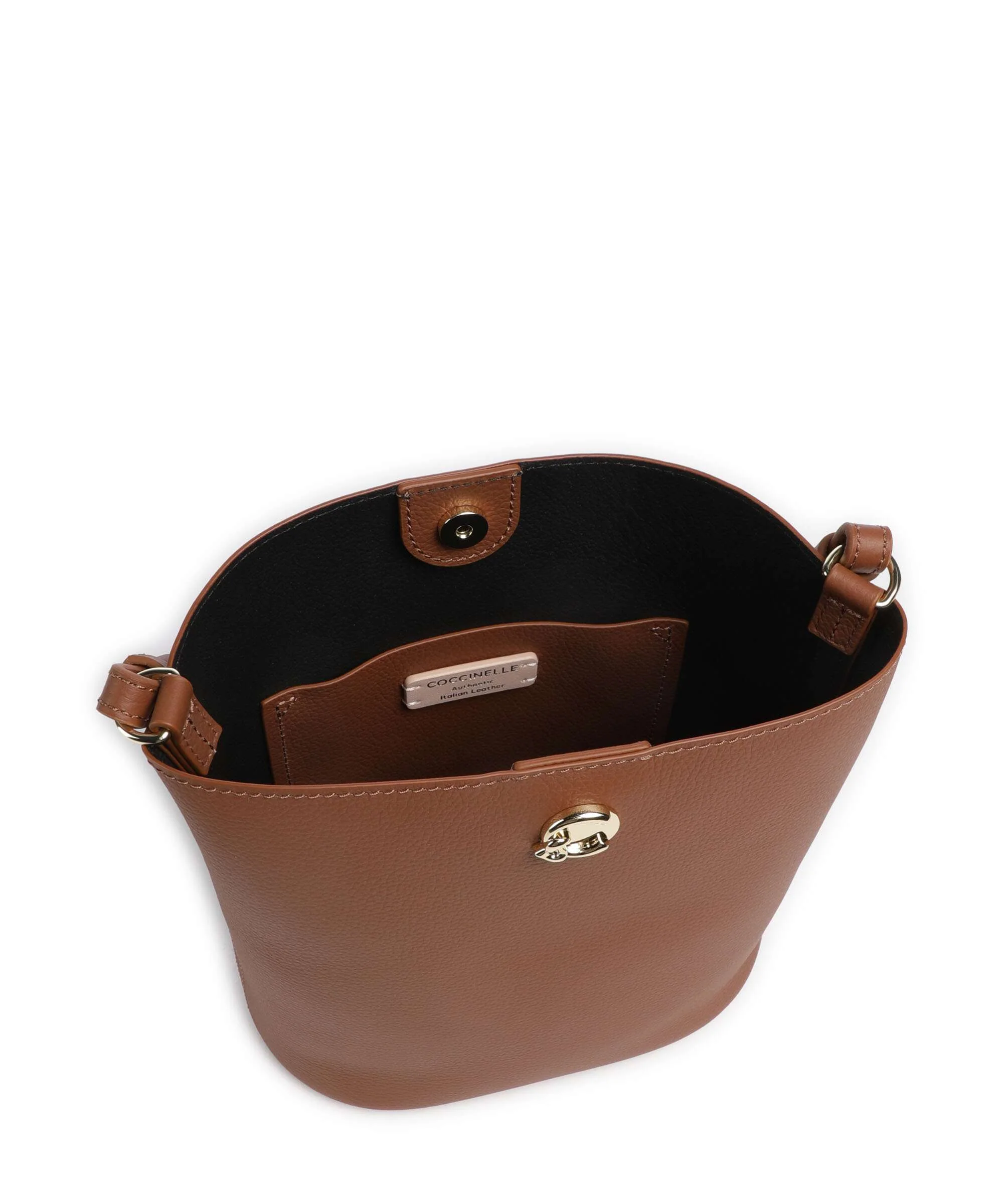 Coccinelle Nikla Torebka worek cognac/noir - Image 6
