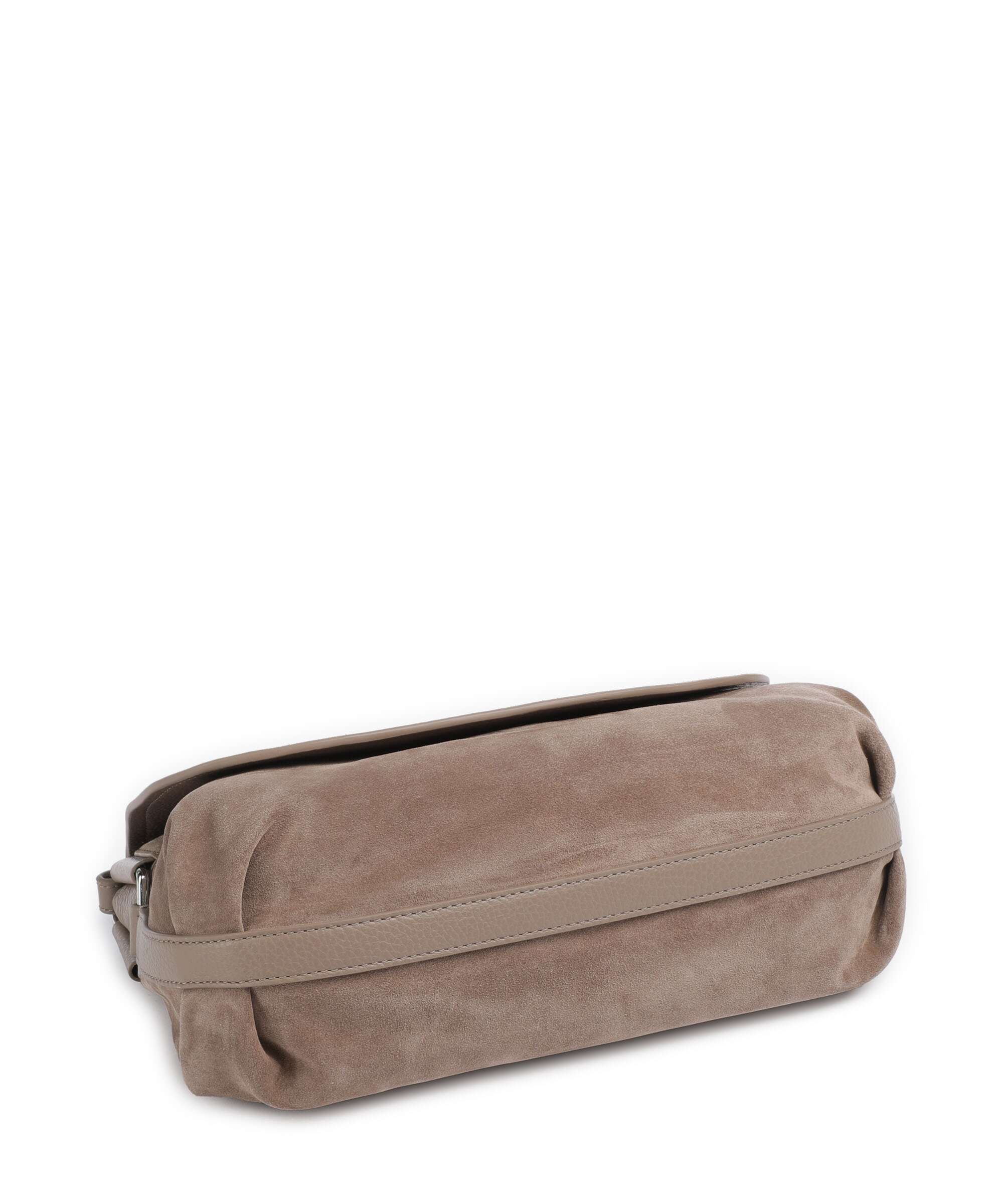 Coccinelle Rebekka Suede Torba na ramię warm taupe - Image 5