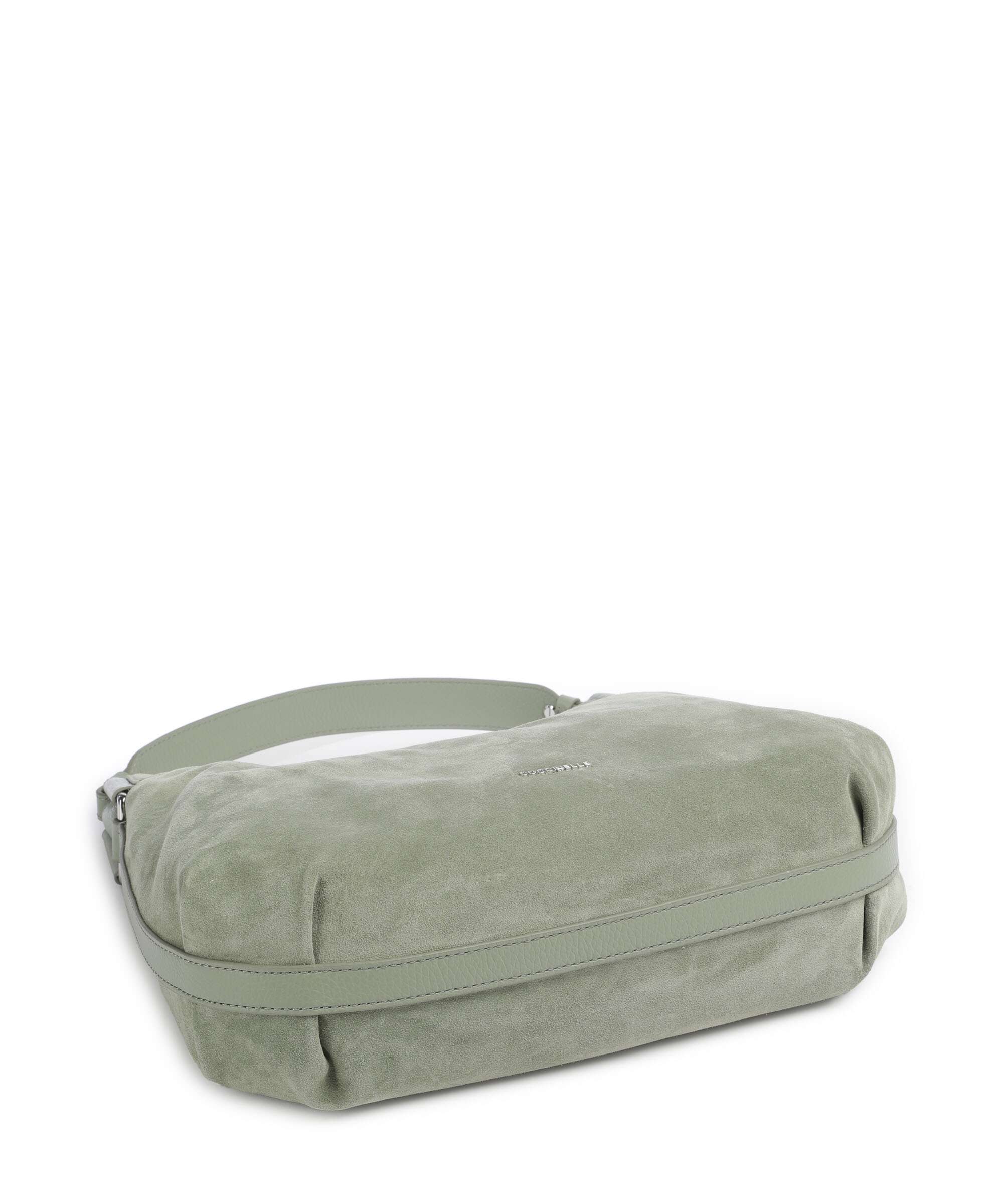 Coccinelle Rebekka Suede Torebka worek greenery - Image 6