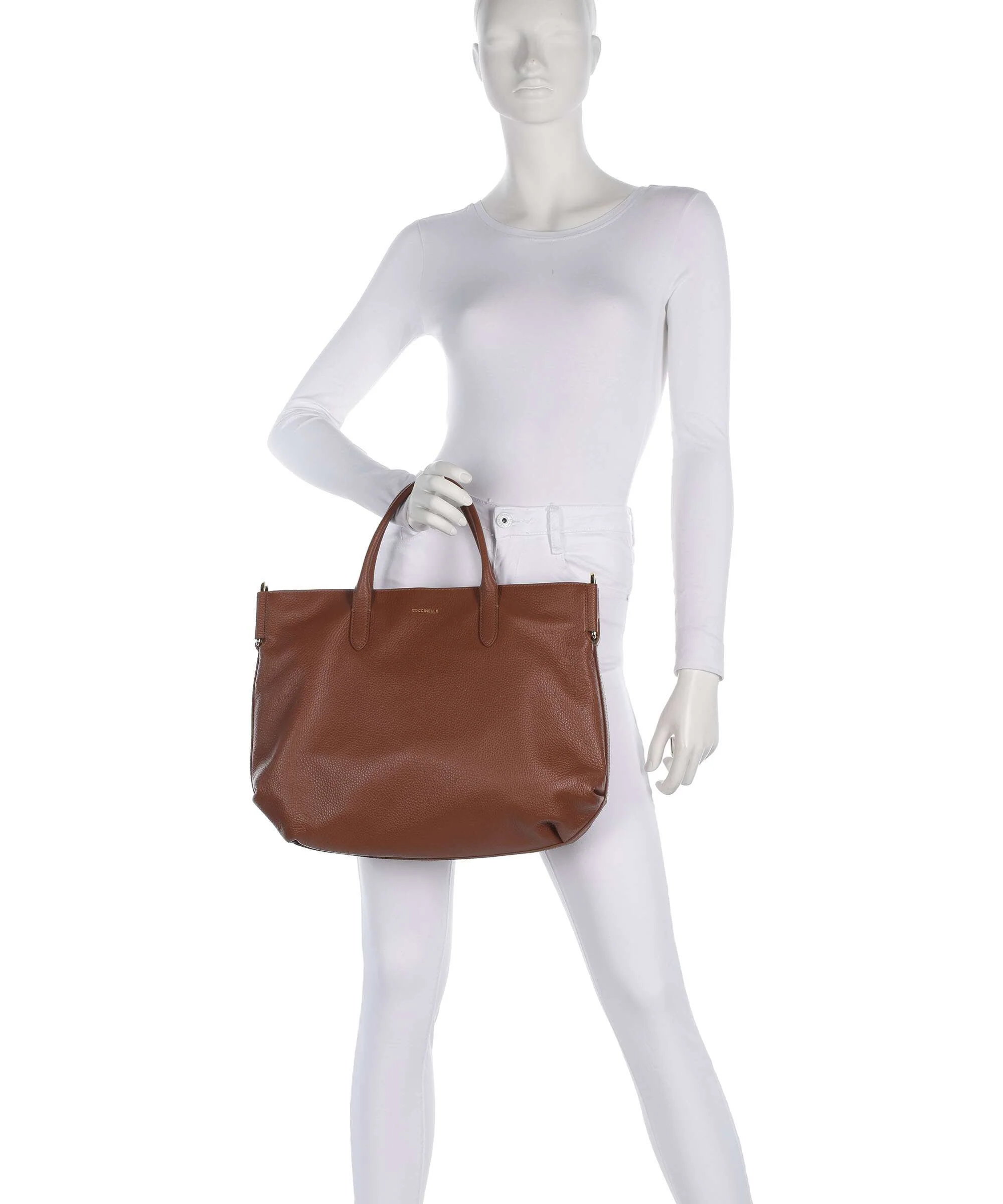 Coccinelle Rebekka Torebka cognac - Image 3