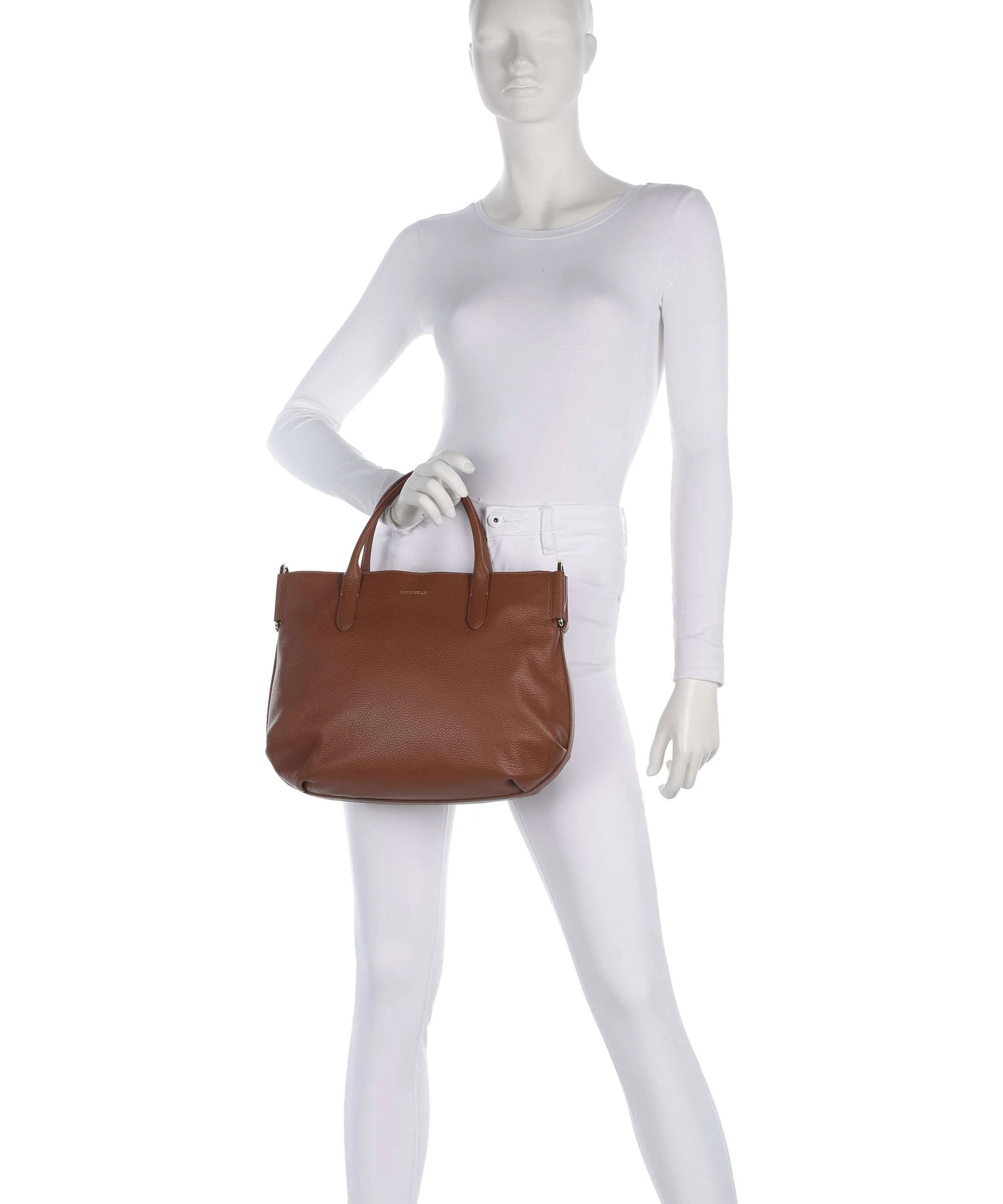 Coccinelle Rebekka Torebka cognac - Image 3