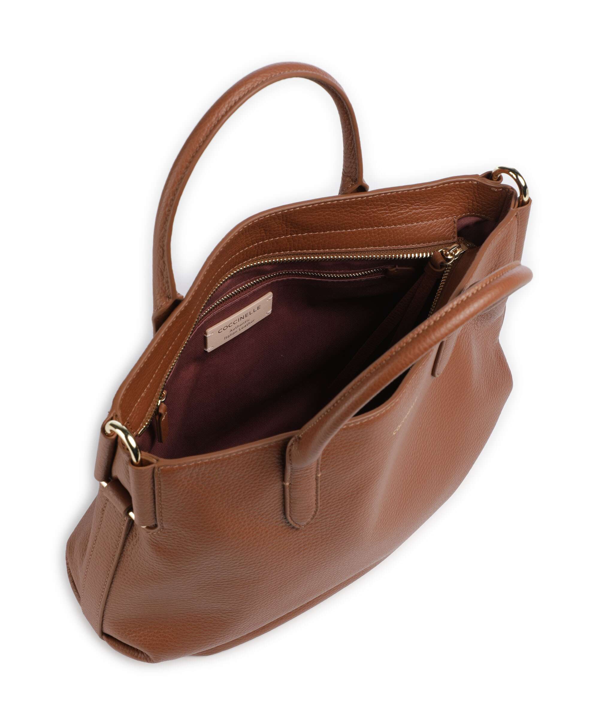 Coccinelle Rebekka Torebka cognac - Image 5