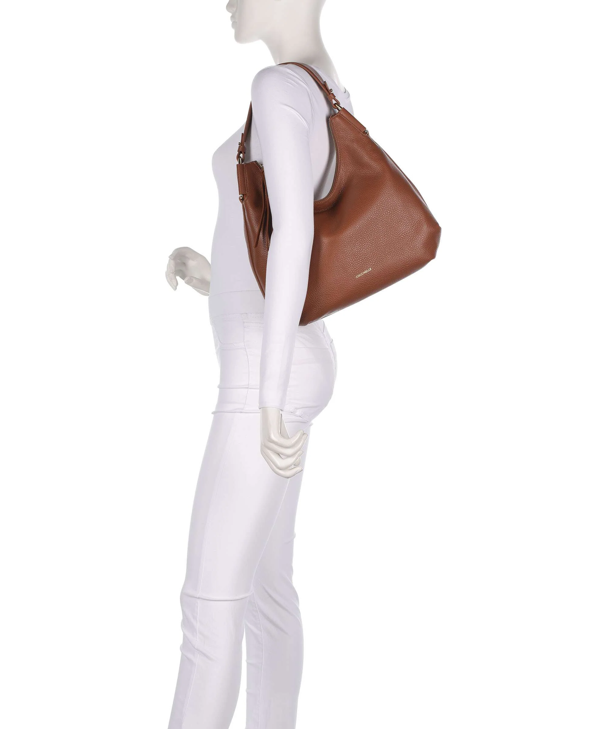 Coccinelle Rebekka Torebka worek cognac - Image 3