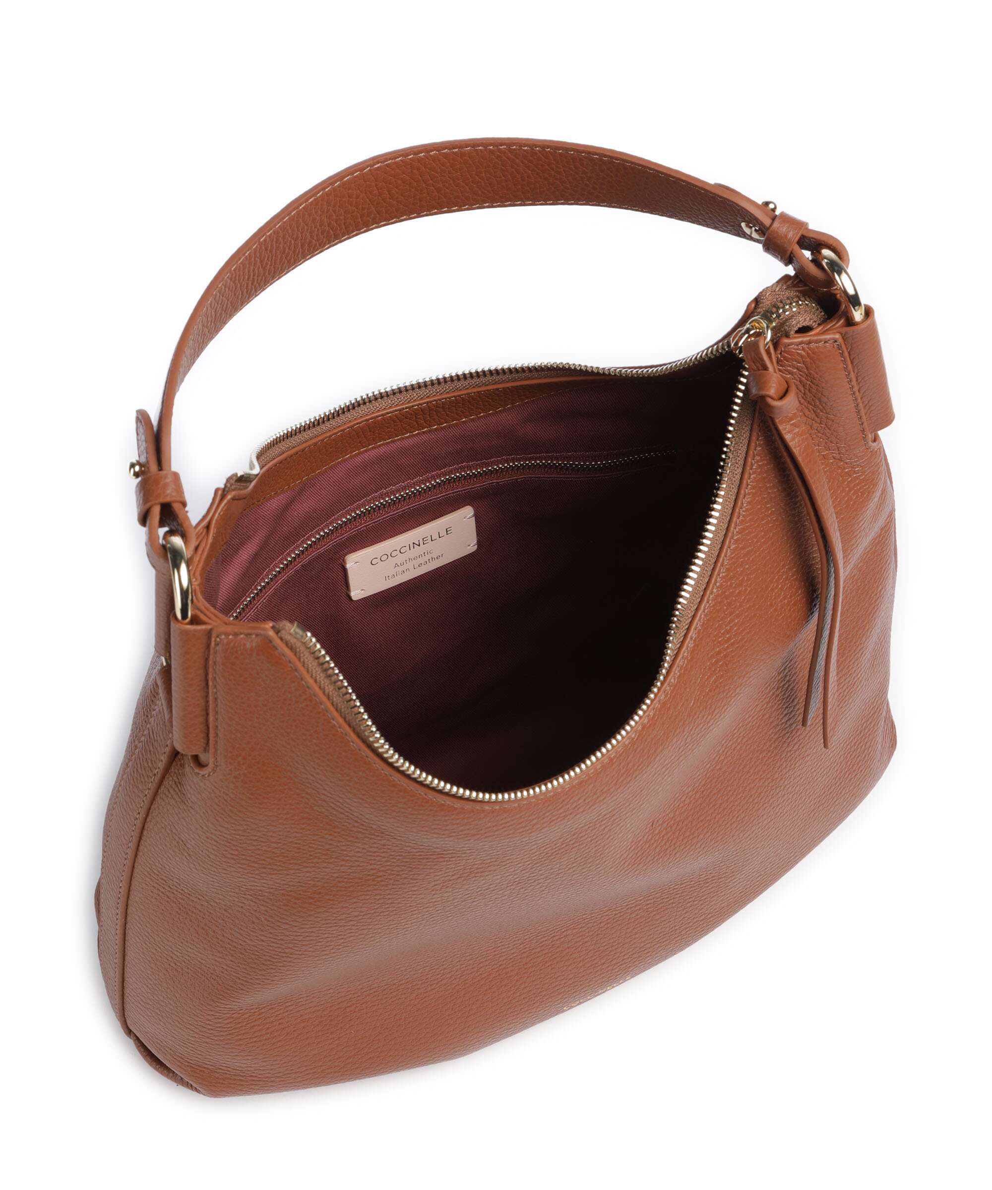 Coccinelle Rebekka Torebka worek cognac - Image 6