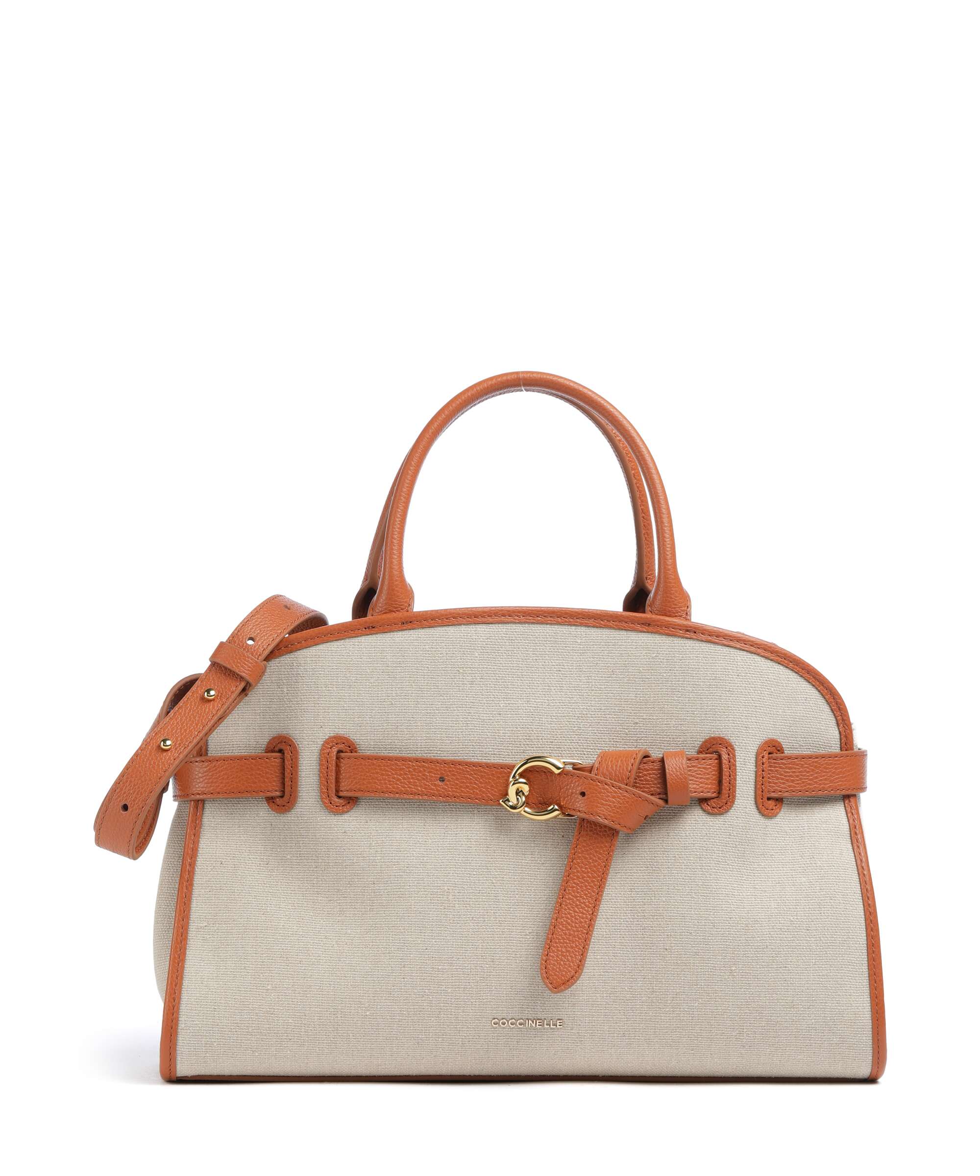 Coccinelle Sabine Canvas Torebka natural/crab