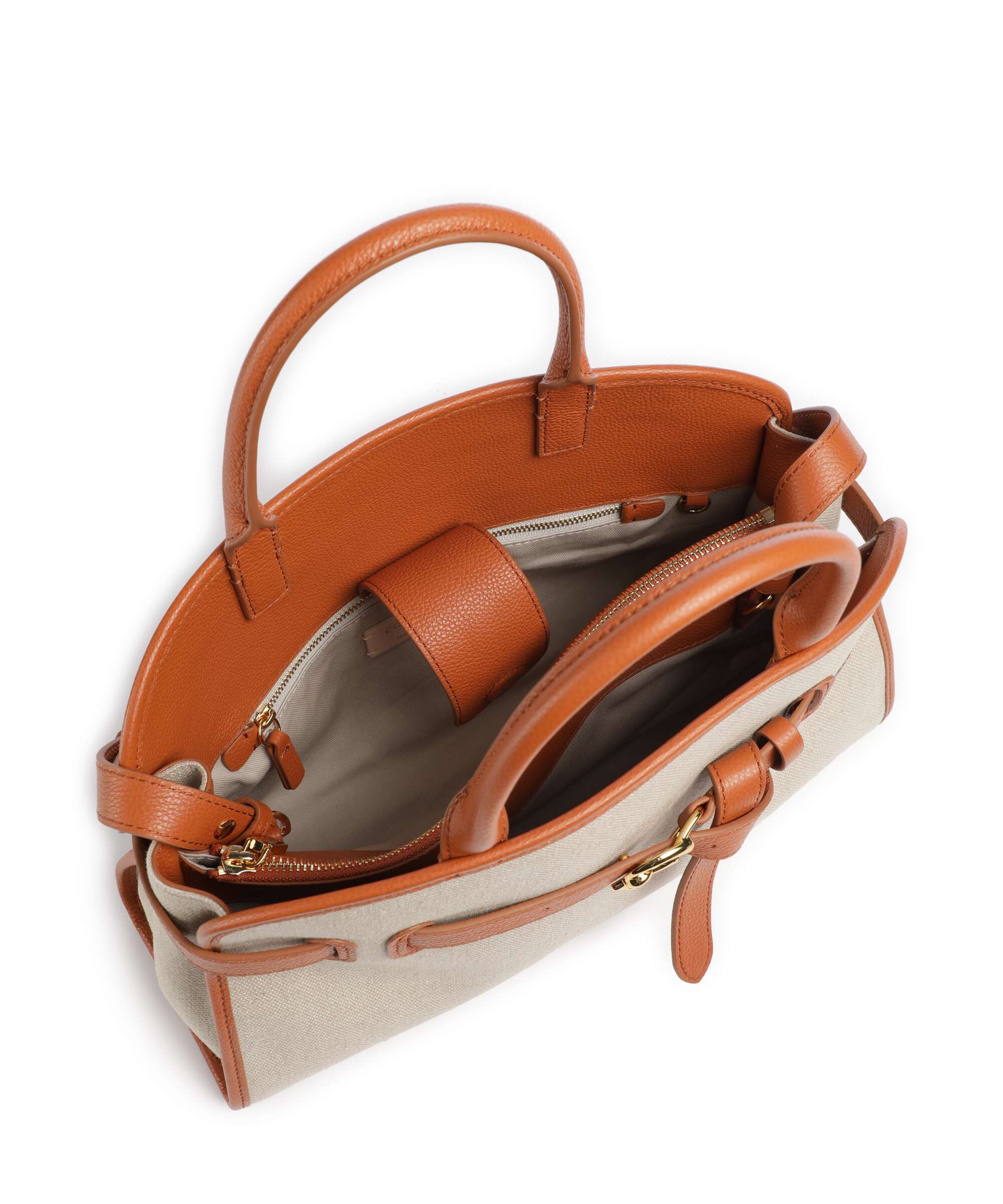 Coccinelle Sabine Canvas Torebka natural/crab - Image 6