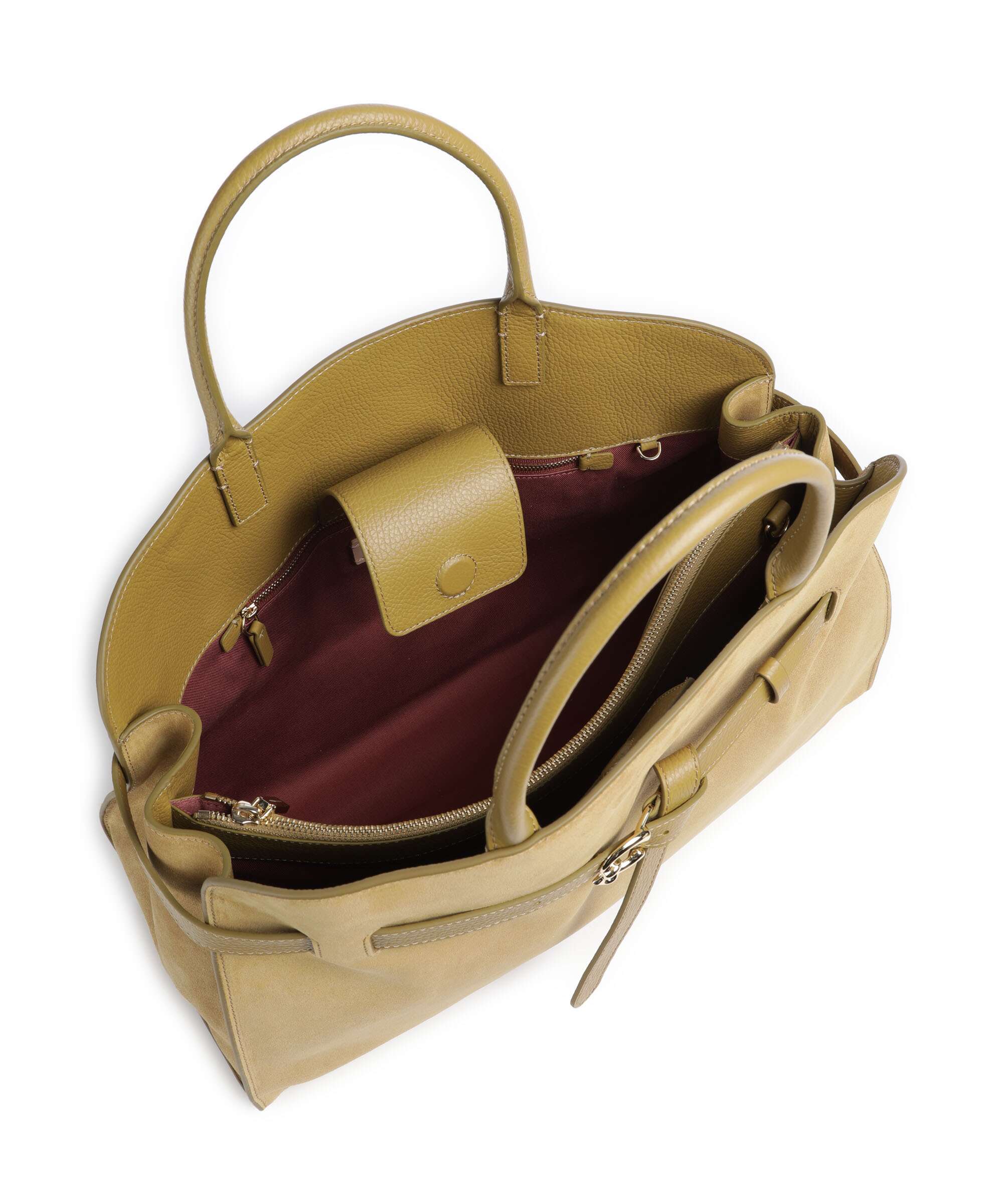 Coccinelle Sabine Suede Torebka seagrass - Image 5
