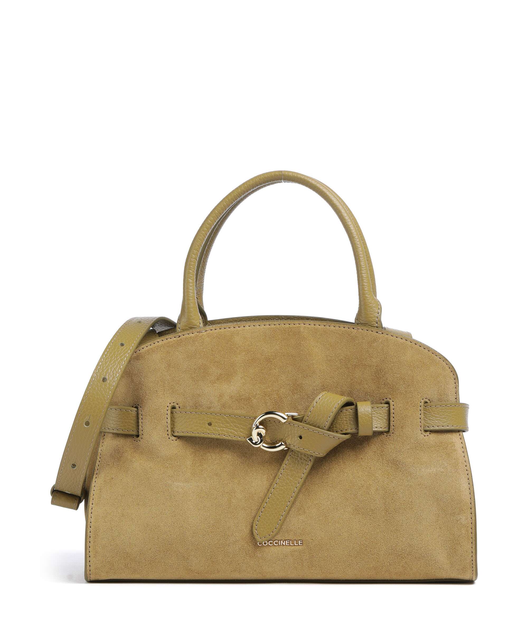 Coccinelle Sabine Suede Torebka seagrass