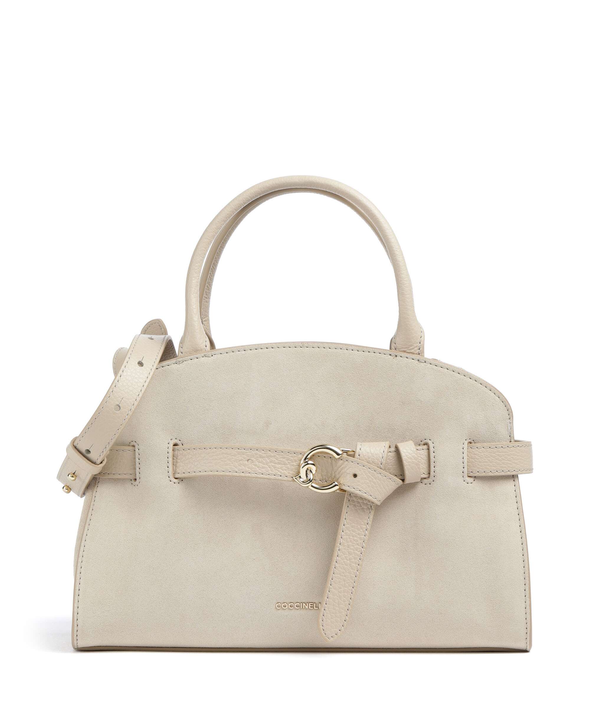 Coccinelle Sabine Suede Torebka sandshell