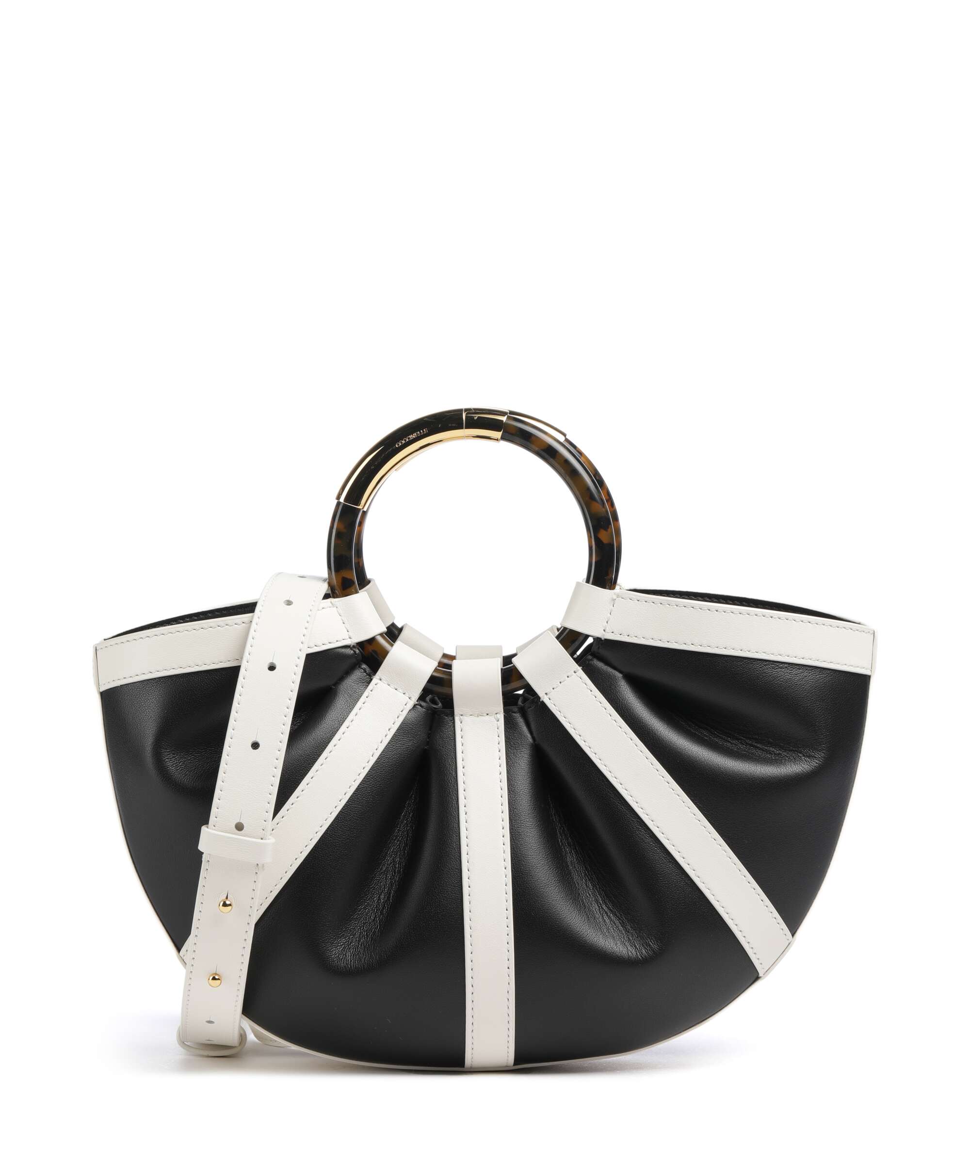 Coccinelle Shell Torebka pearl/noir