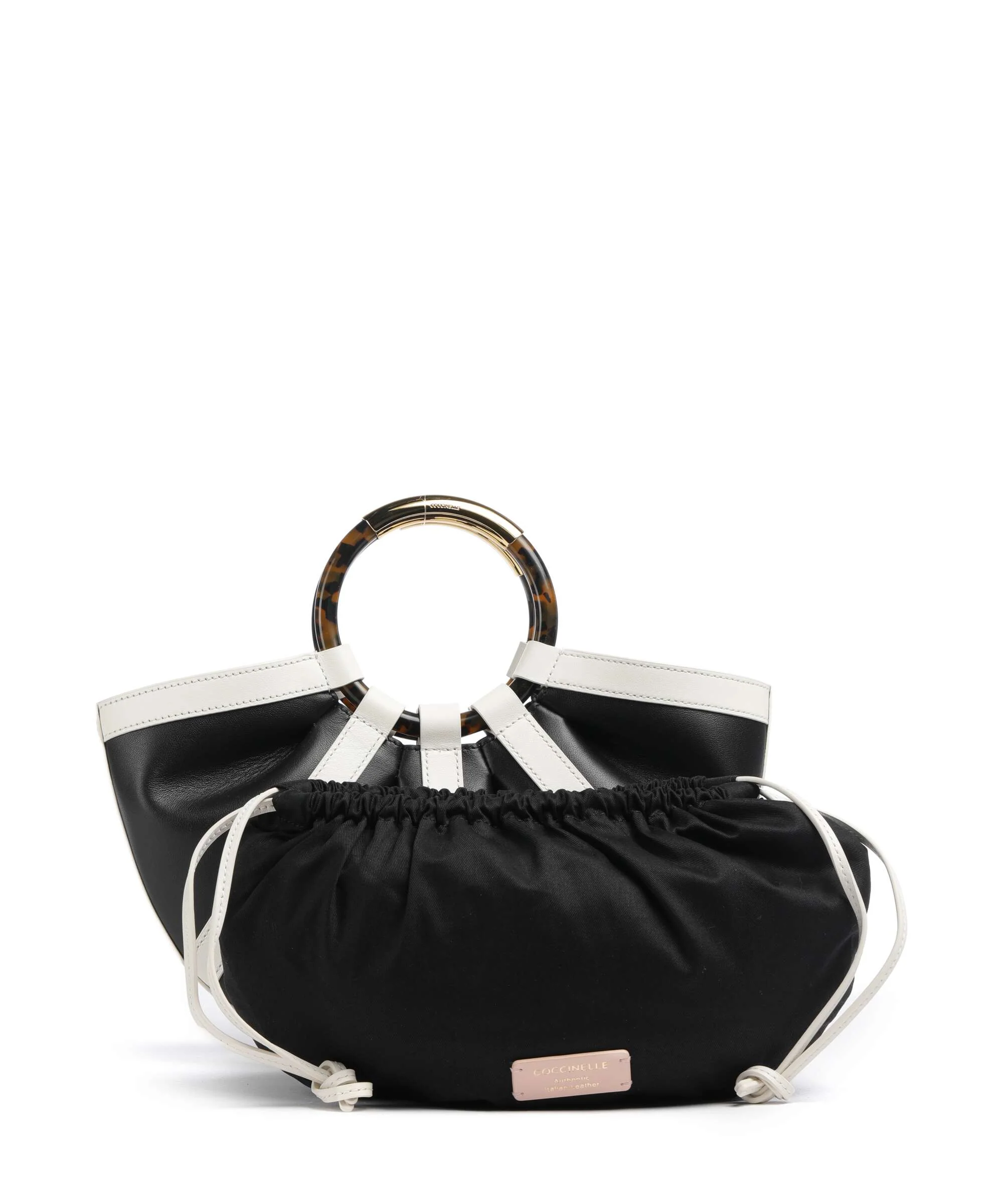 Coccinelle Shell Torebka pearl/noir - Image 4