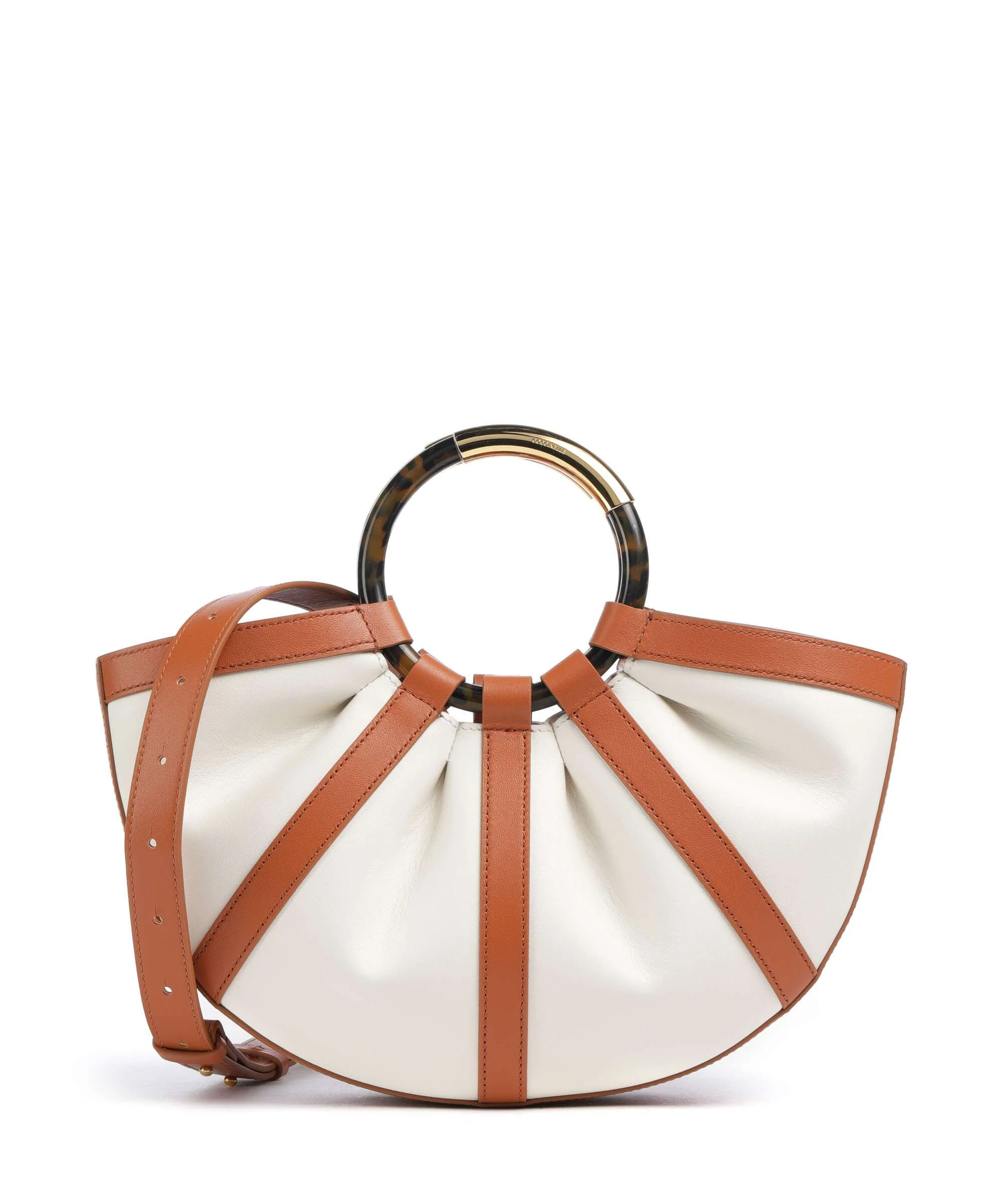Coccinelle Shell Torebka crab/pearl