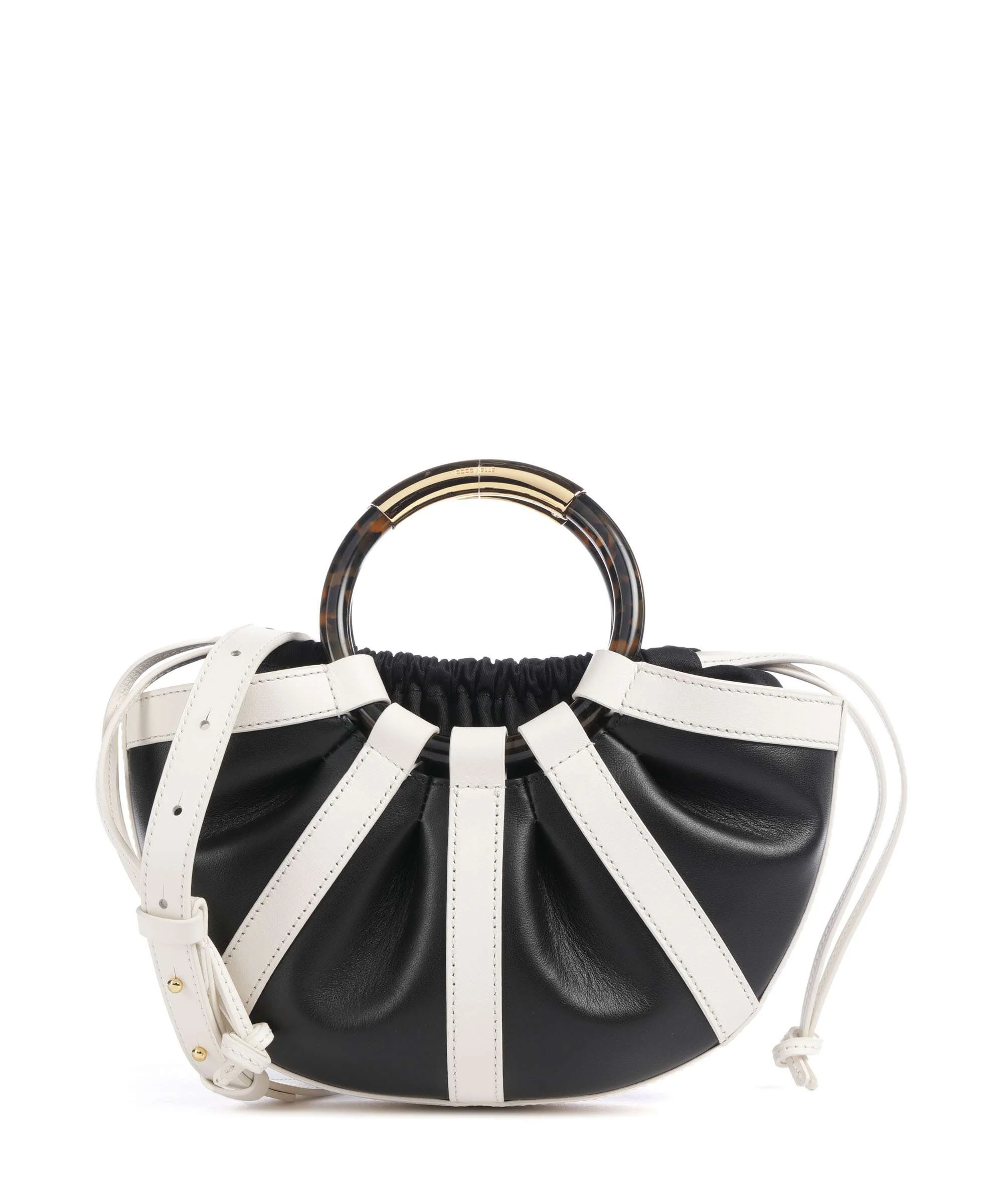 Coccinelle Shell Torebka pearl/noir