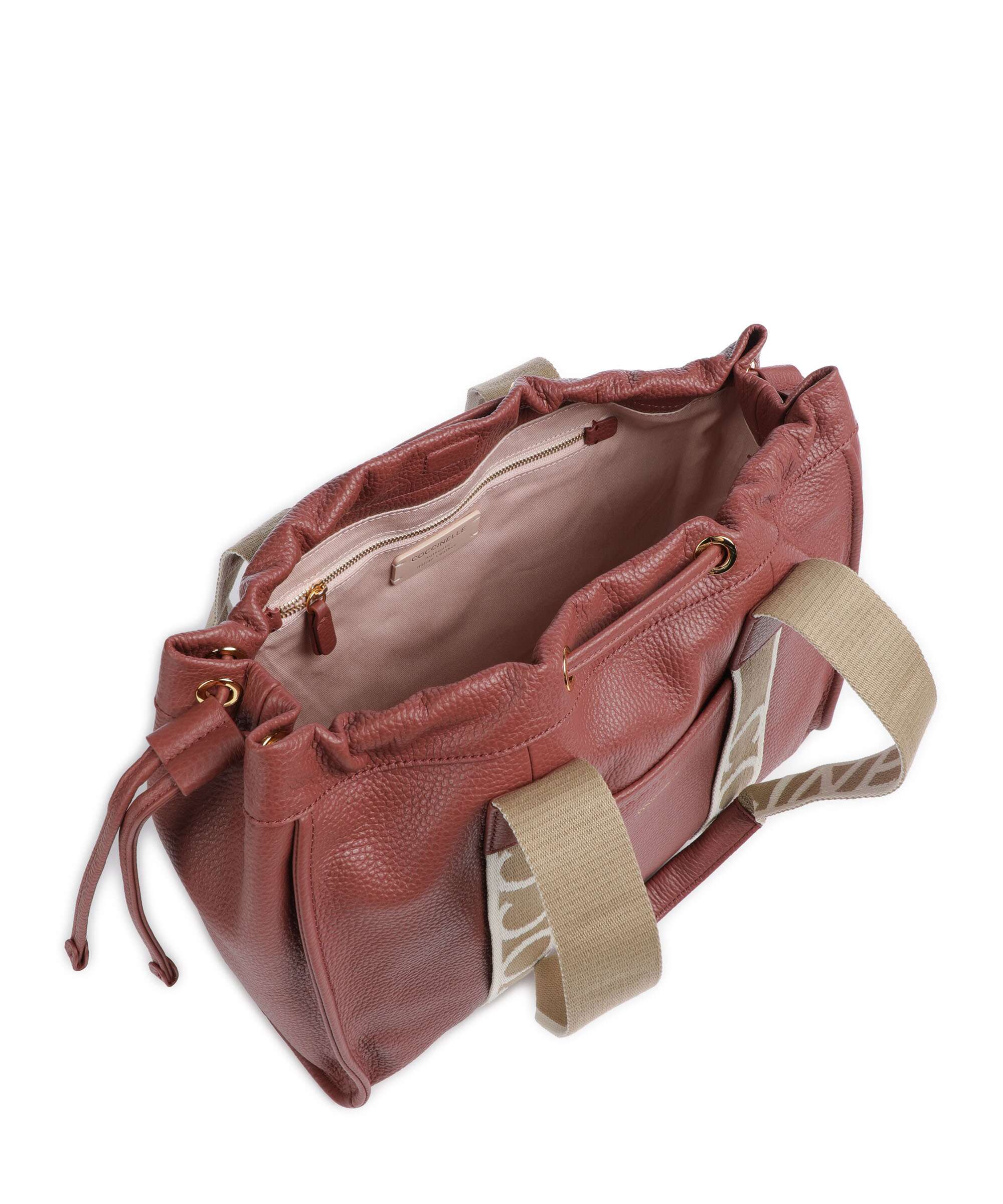 Coccinelle Signature 2Day Torba na zakupy brandy - Image 6