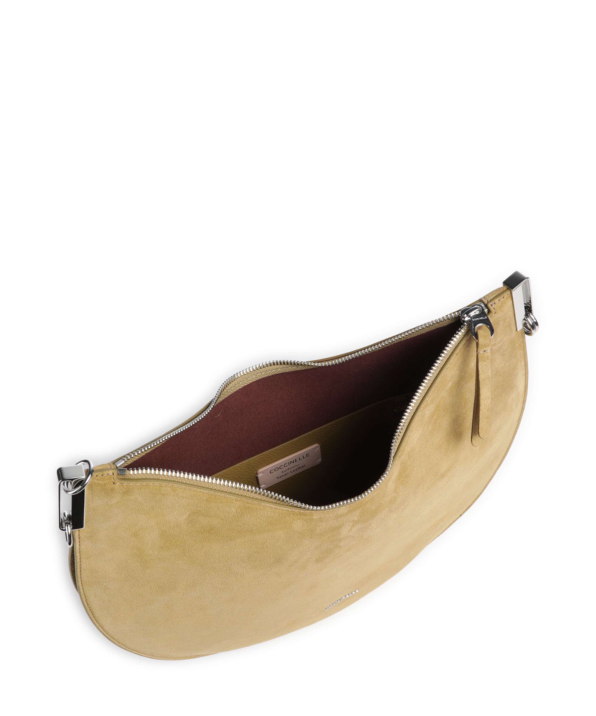 Coccinelle Sunup Suede Torba na ramię seagrass - Image 5