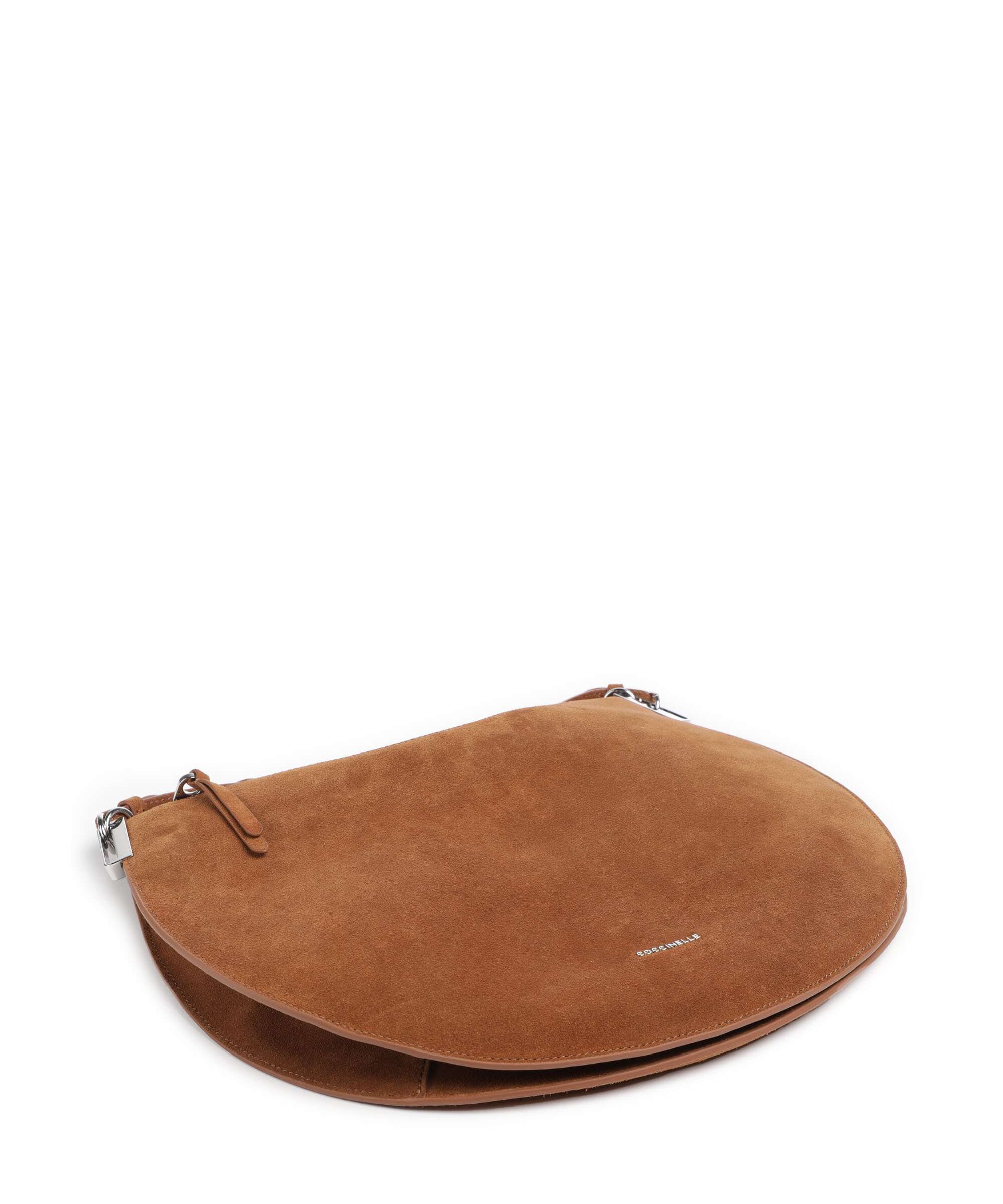 Coccinelle Sunup Suede Torebka worek cognac - Image 5