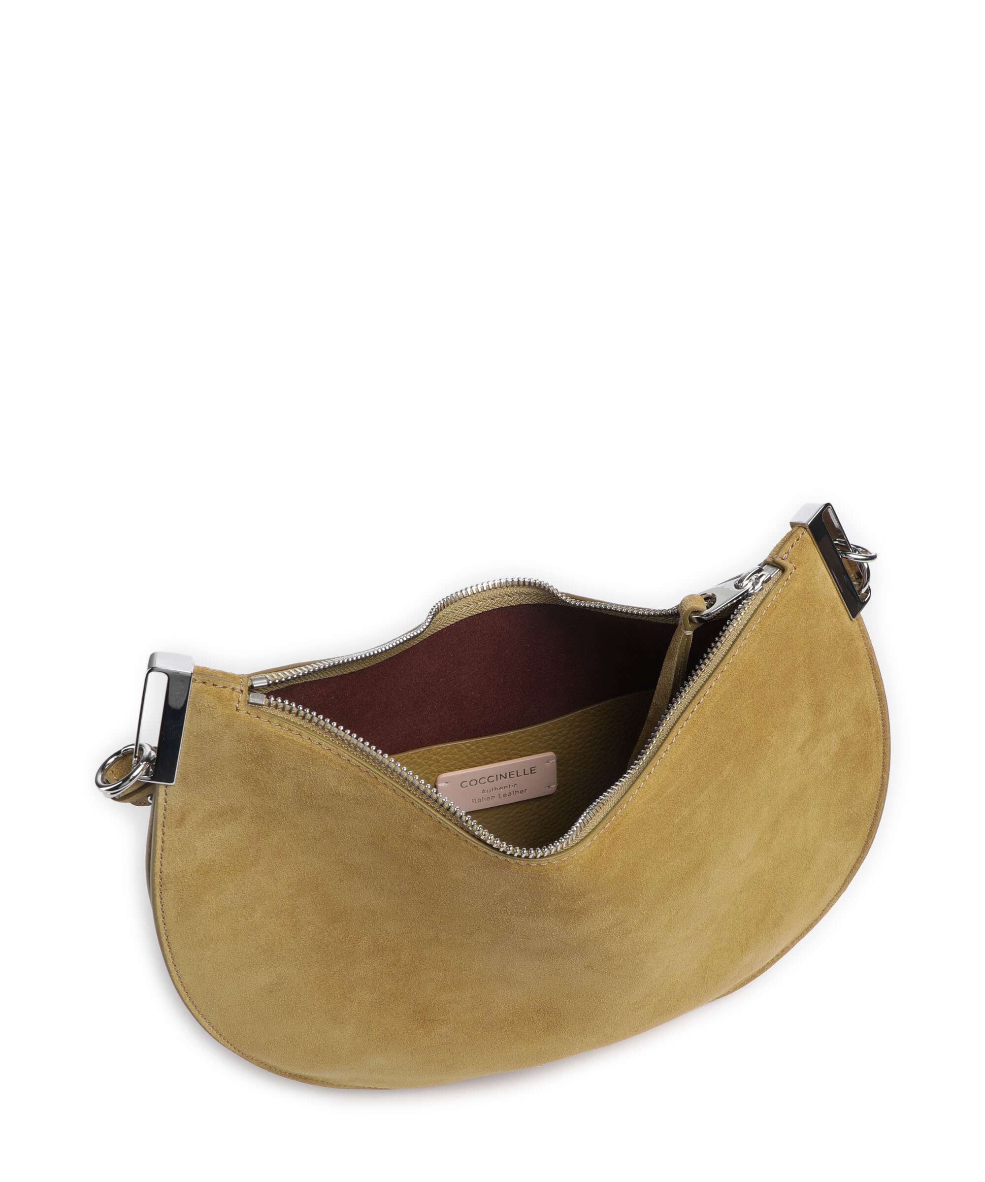 Coccinelle Sunup Suede Torebka worek seagrass - Image 5
