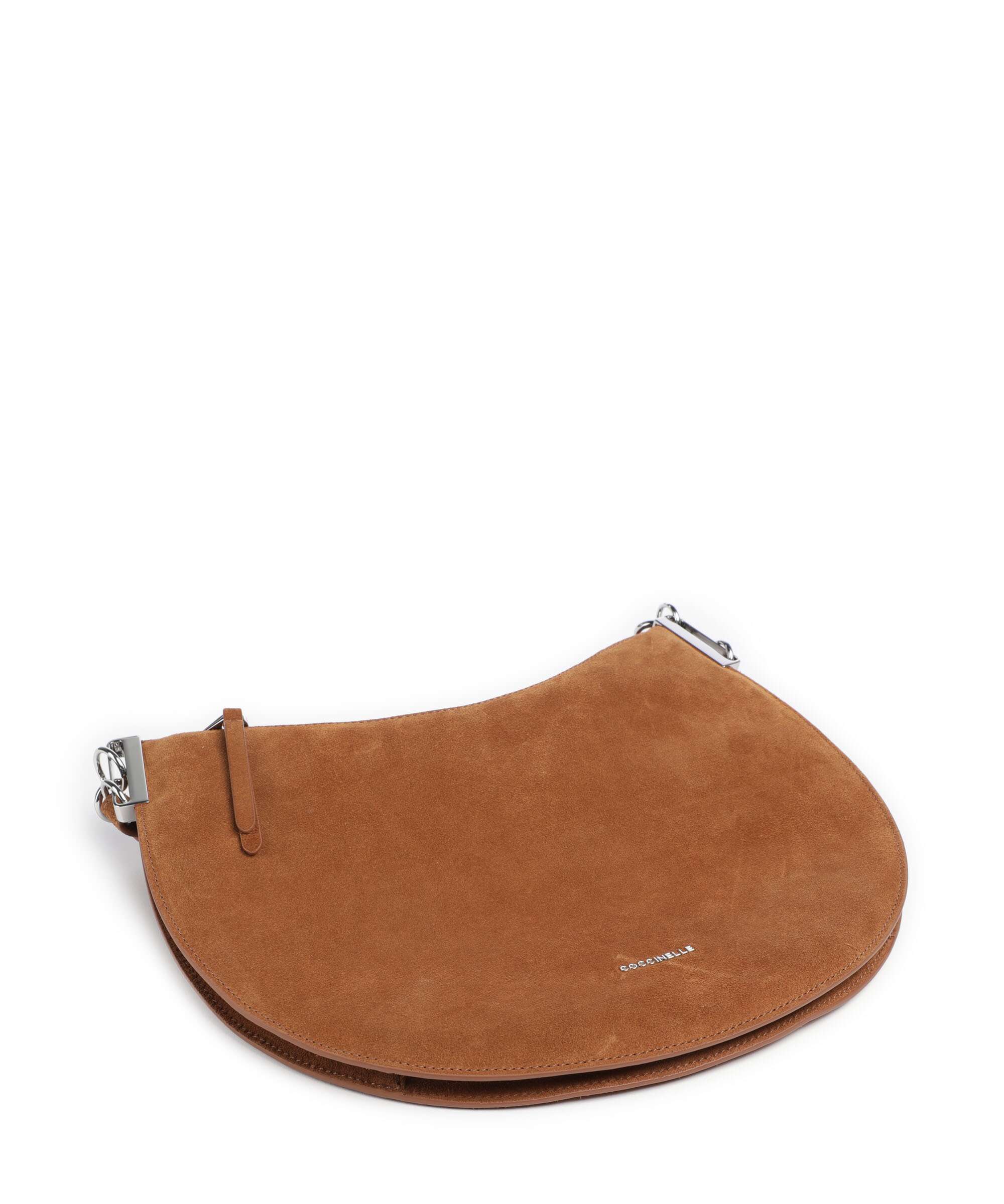 Coccinelle Sunup Suede Torebka worek cognac - Image 5