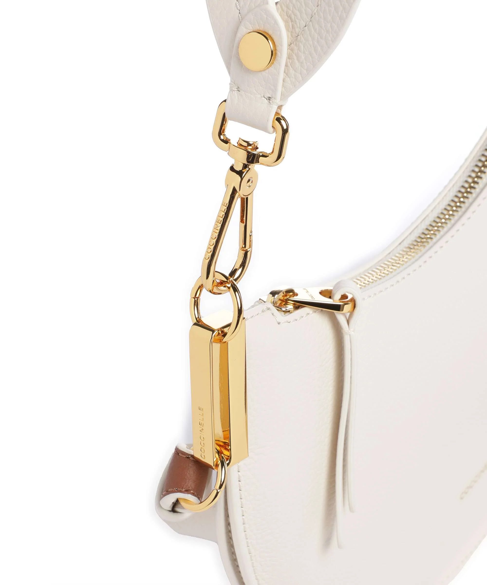 Coccinelle Sunup Torba na ramię pearl/cognac - Image 5