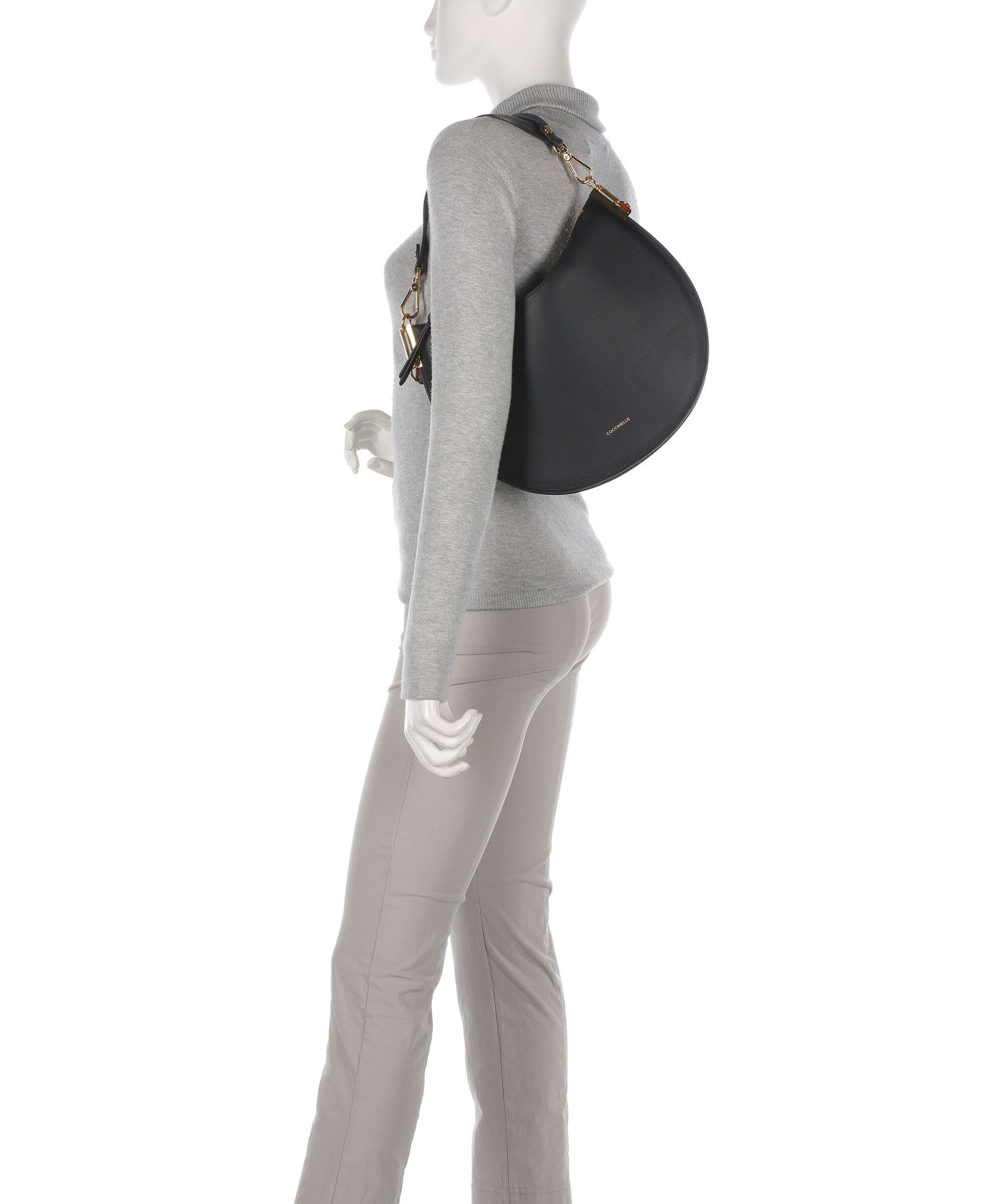 Coccinelle Sunup Torebka worek noir/cuir - Image 3