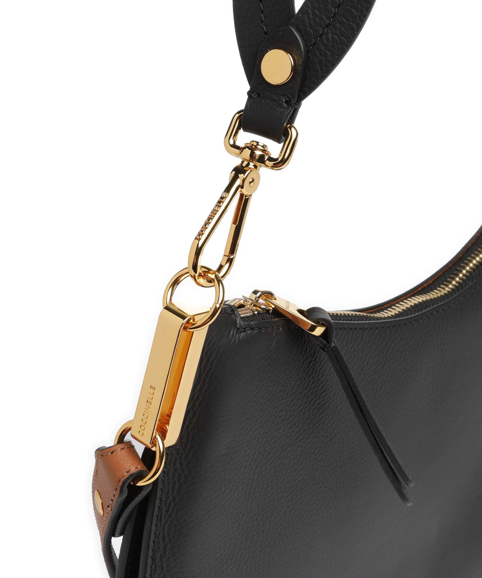 Coccinelle Sunup Torebka worek noir/cuir - Image 4