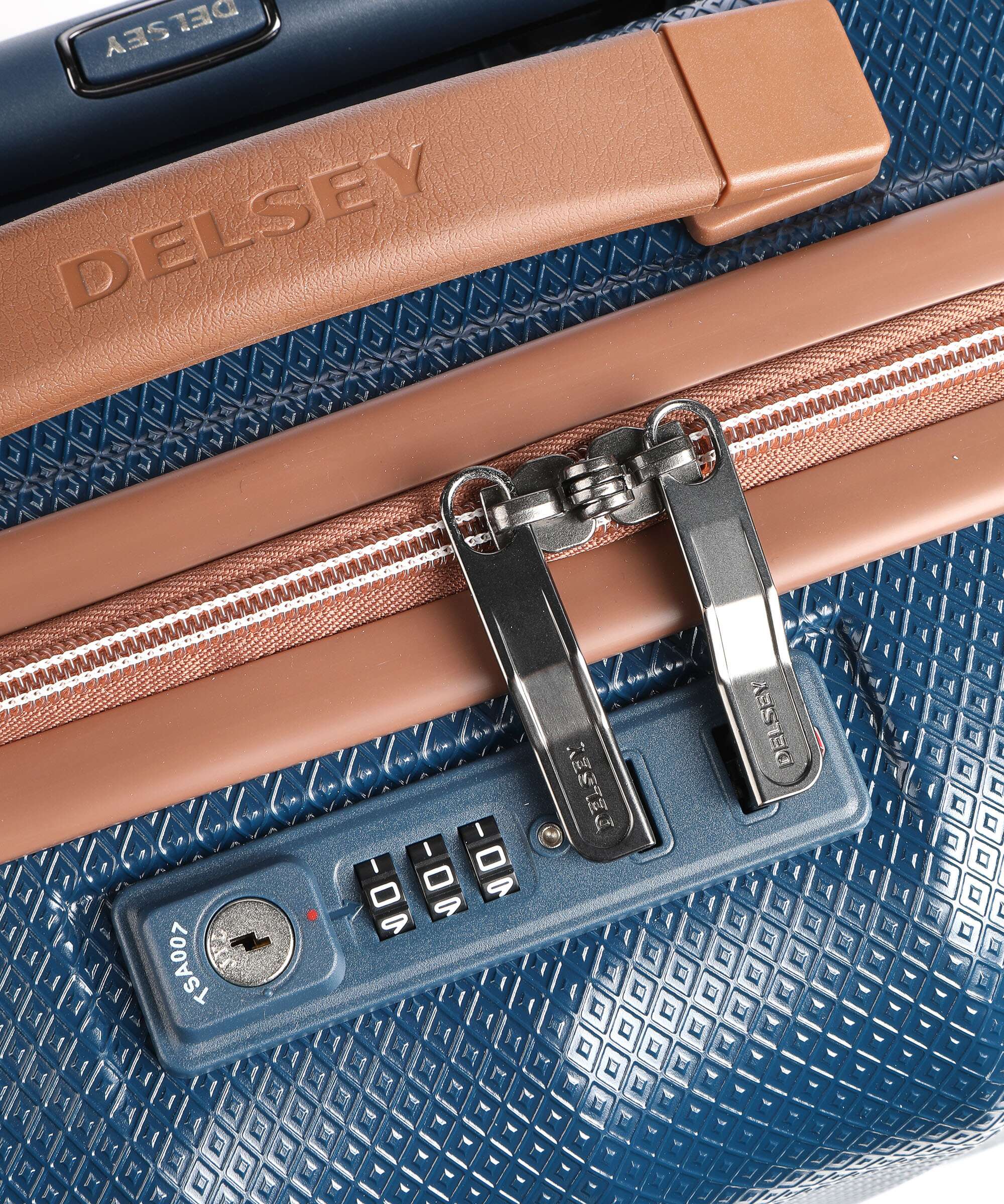 Delsey Paris Carrousel Slim Line Walizka na 4 kołach marineblau - Image 3