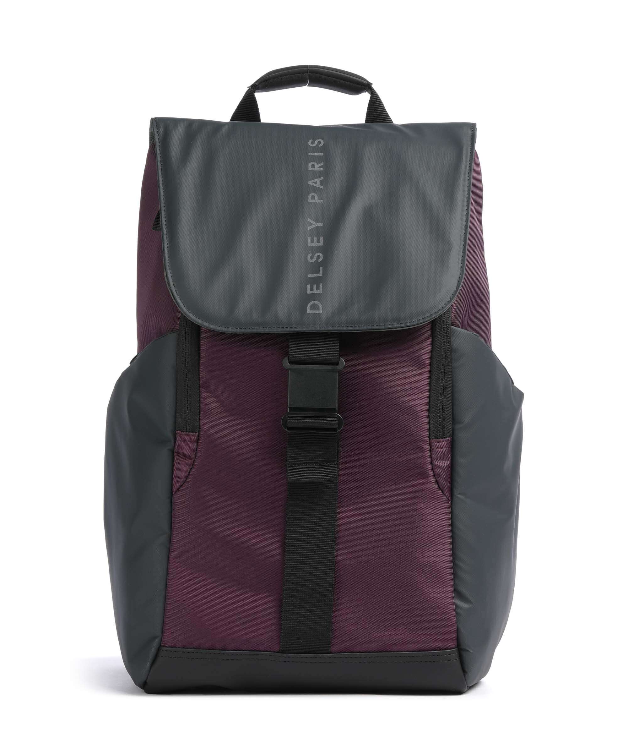 Delsey Paris Securflap Plecak bordeaux rot