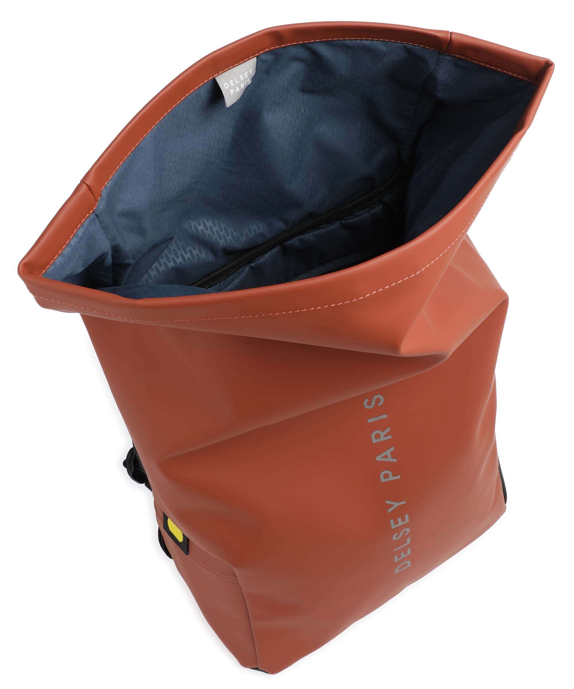 Delsey Paris Turenne Soft Plecak z rolowanym zamknięciem backstein - Image 7