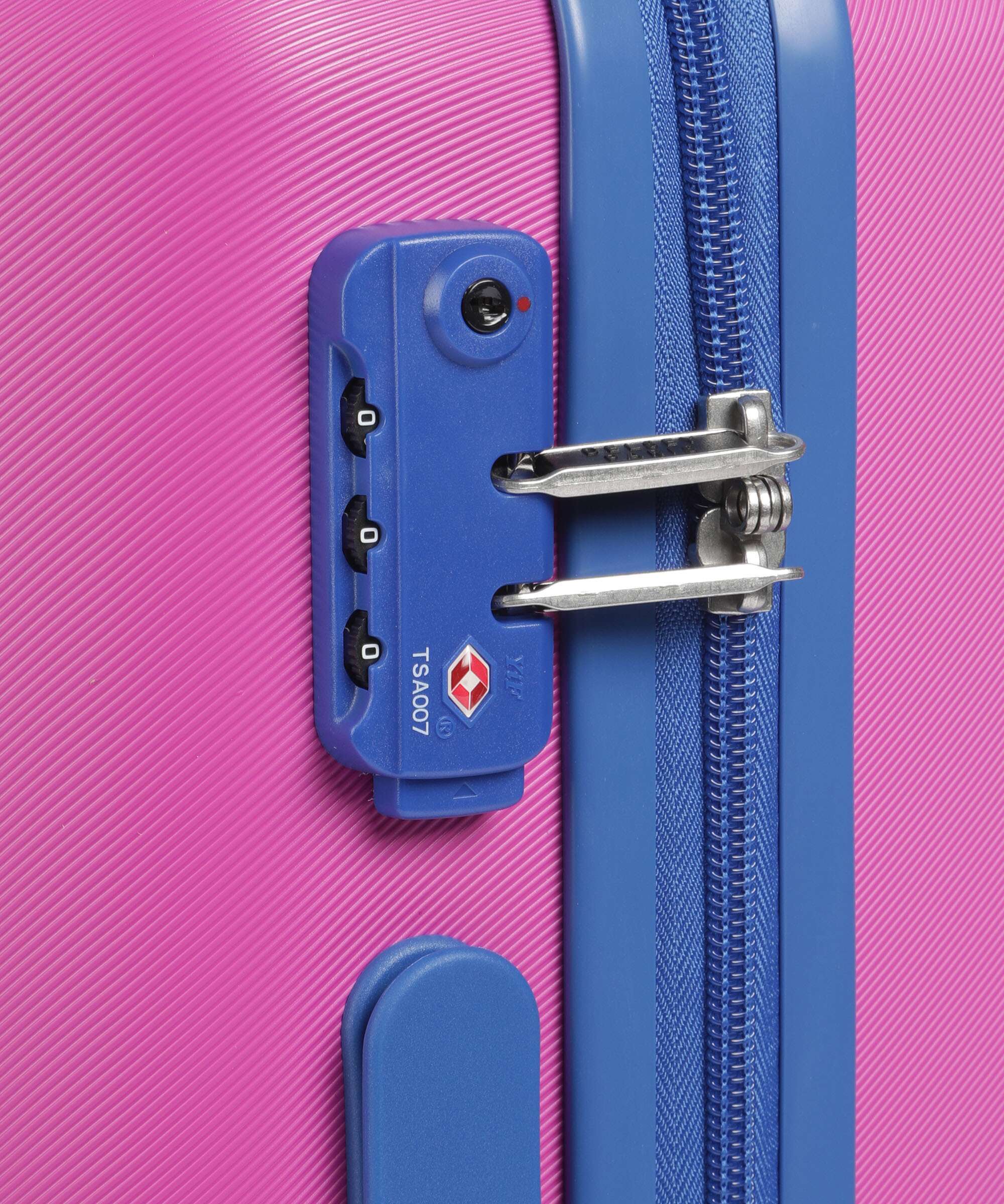 Delsey Paris x United Colors of Benetton Fabrica Walizka na 4 kołach purple - Image 3