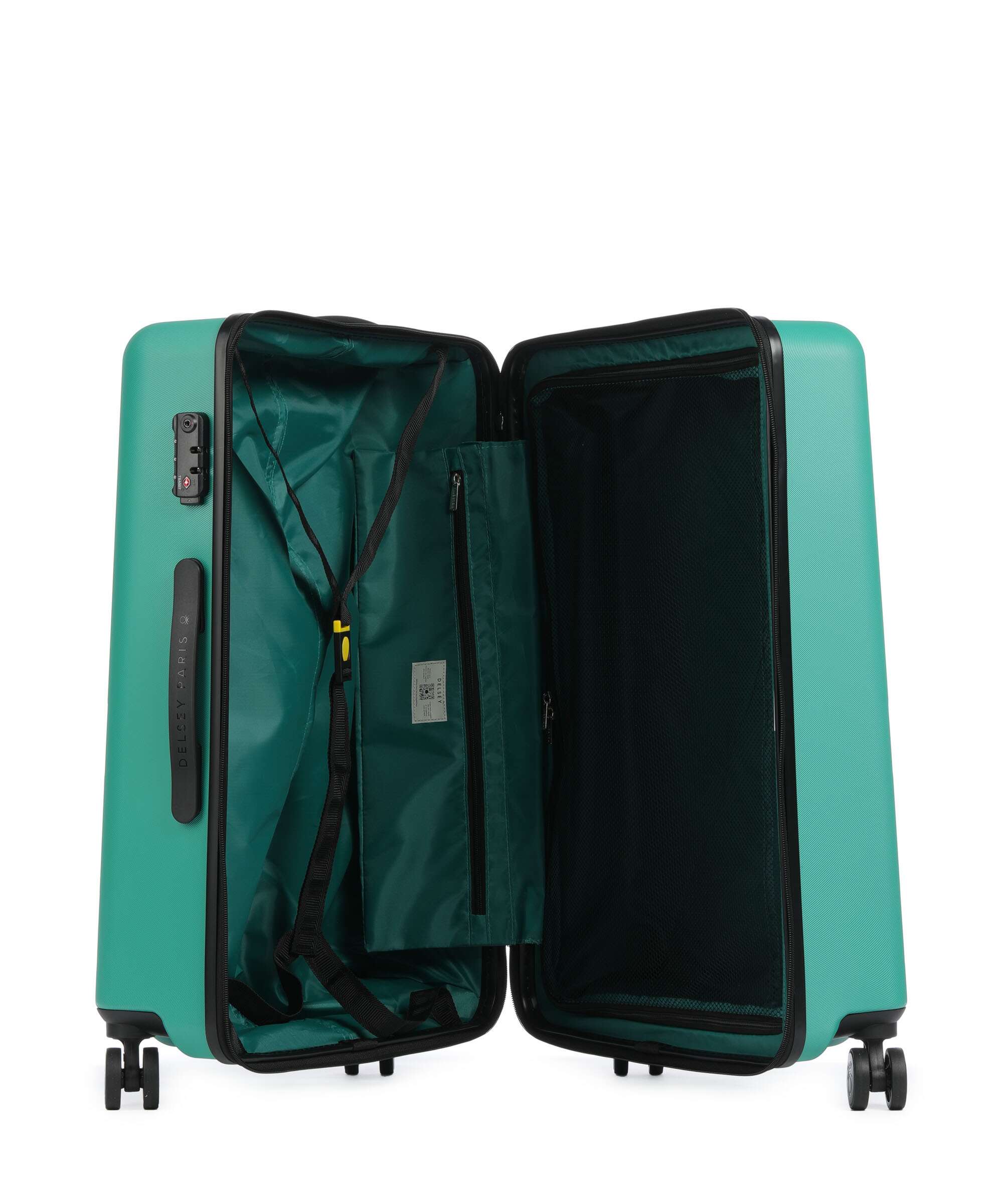 Delsey Paris x United Colors of Benetton Fabrica Walizka na 4 kołach green - Image 5