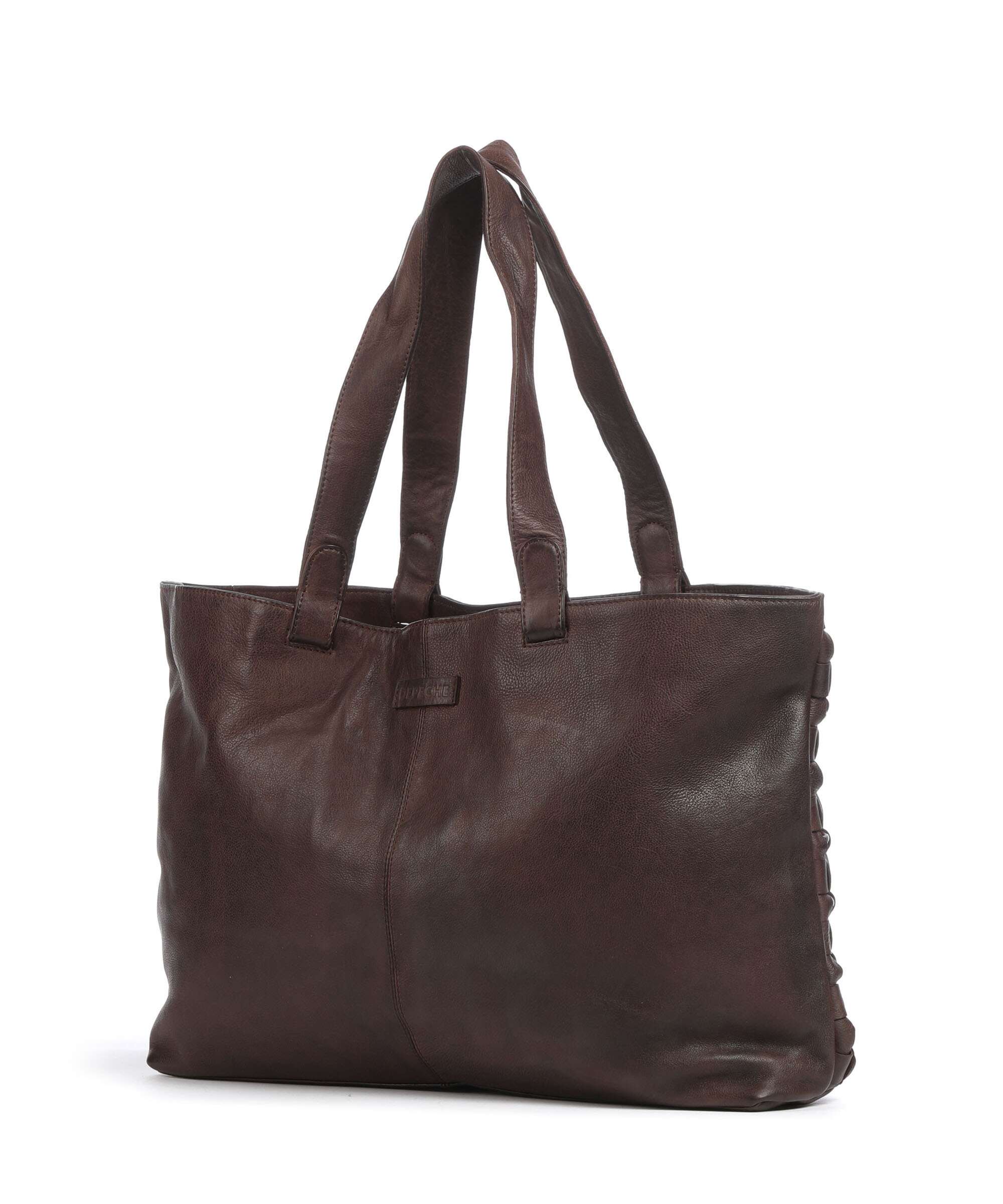Depeche Modern Handcraft Torba na zakupy choco brown - Image 2