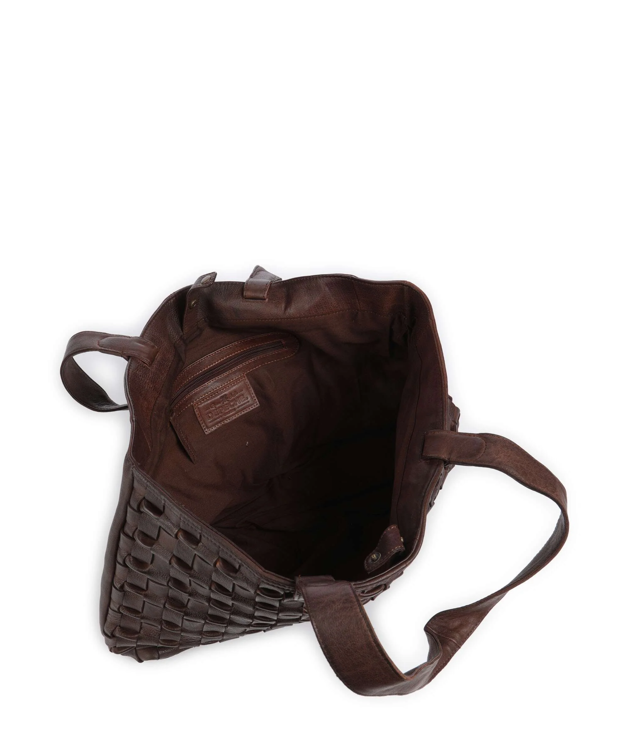 Depeche Modern Handcraft Torba na zakupy choco brown - Image 6