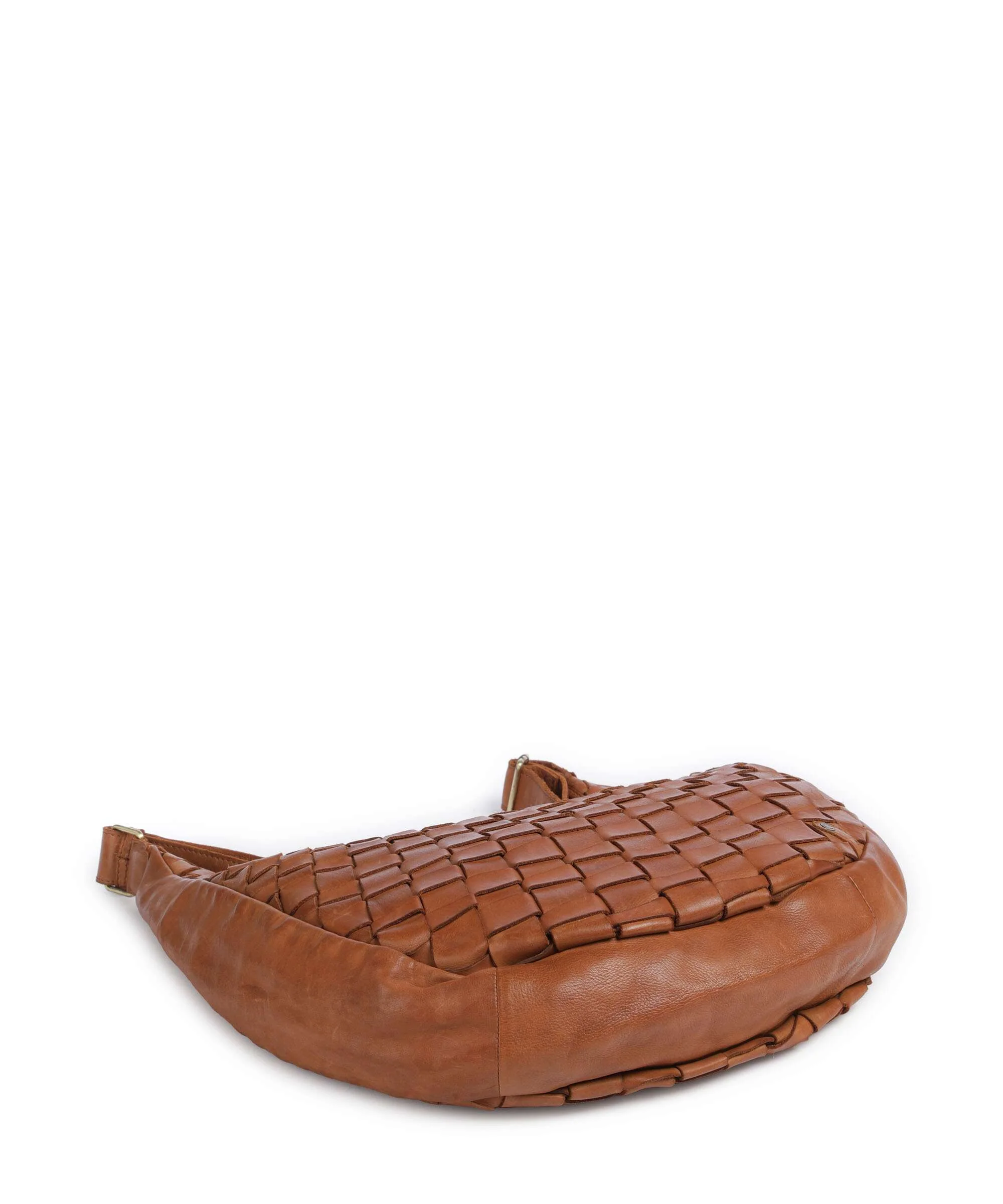 Depeche Warsaw Torebka worek vintage cognac - Image 4