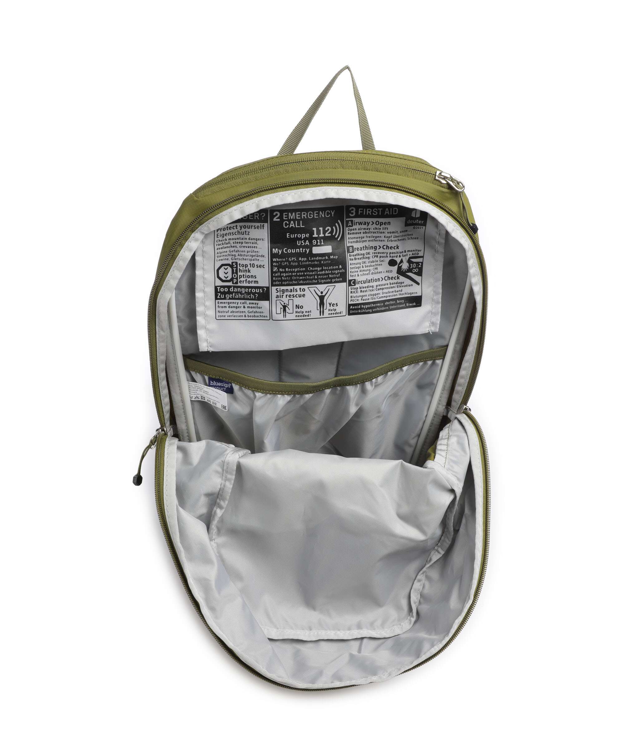 Deuter Speed Lite 17 Plecak turystyczny linden/cactus - Image 5