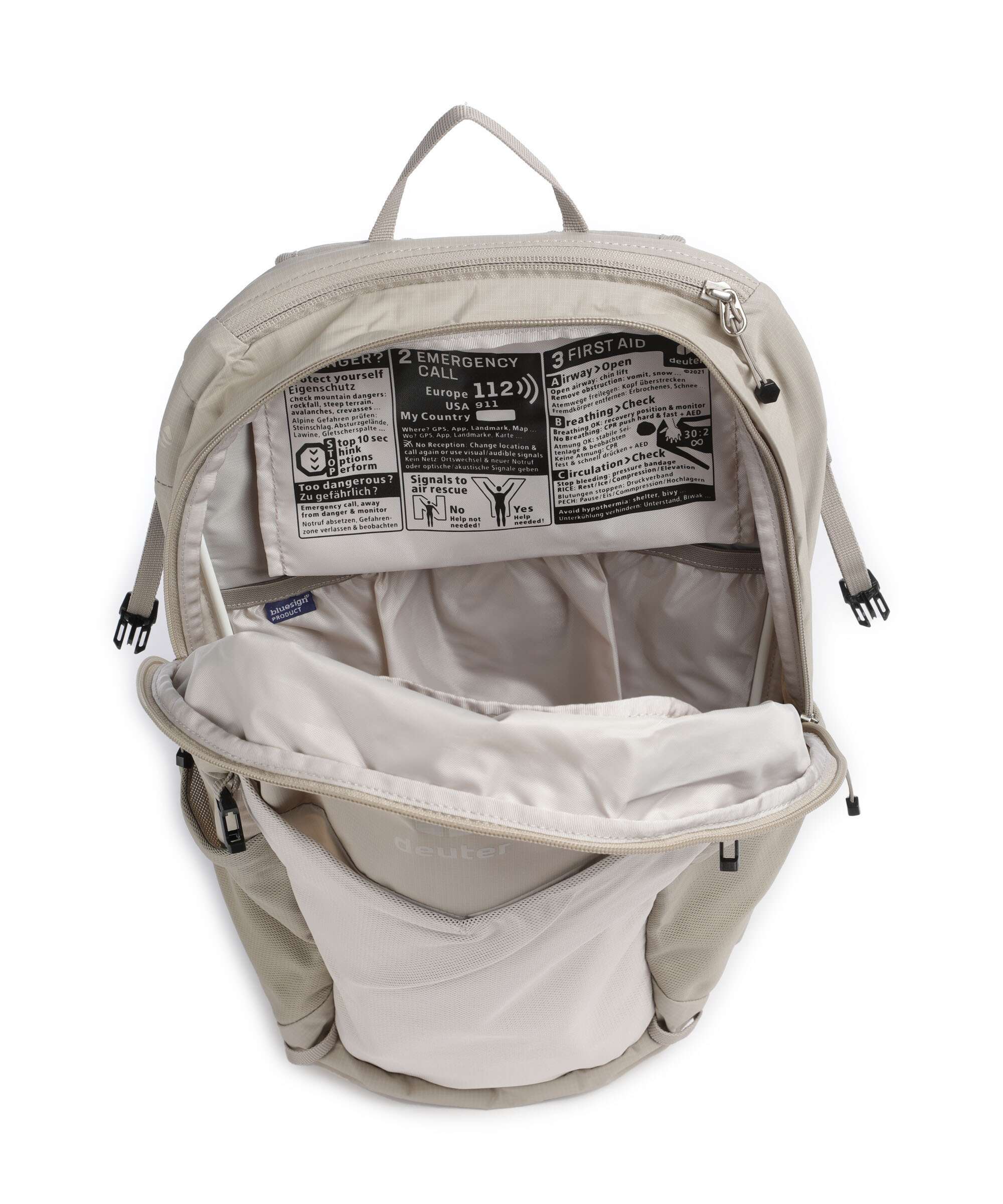 Deuter Speed Lite 21 Plecak turystyczny alu greystone - Image 4