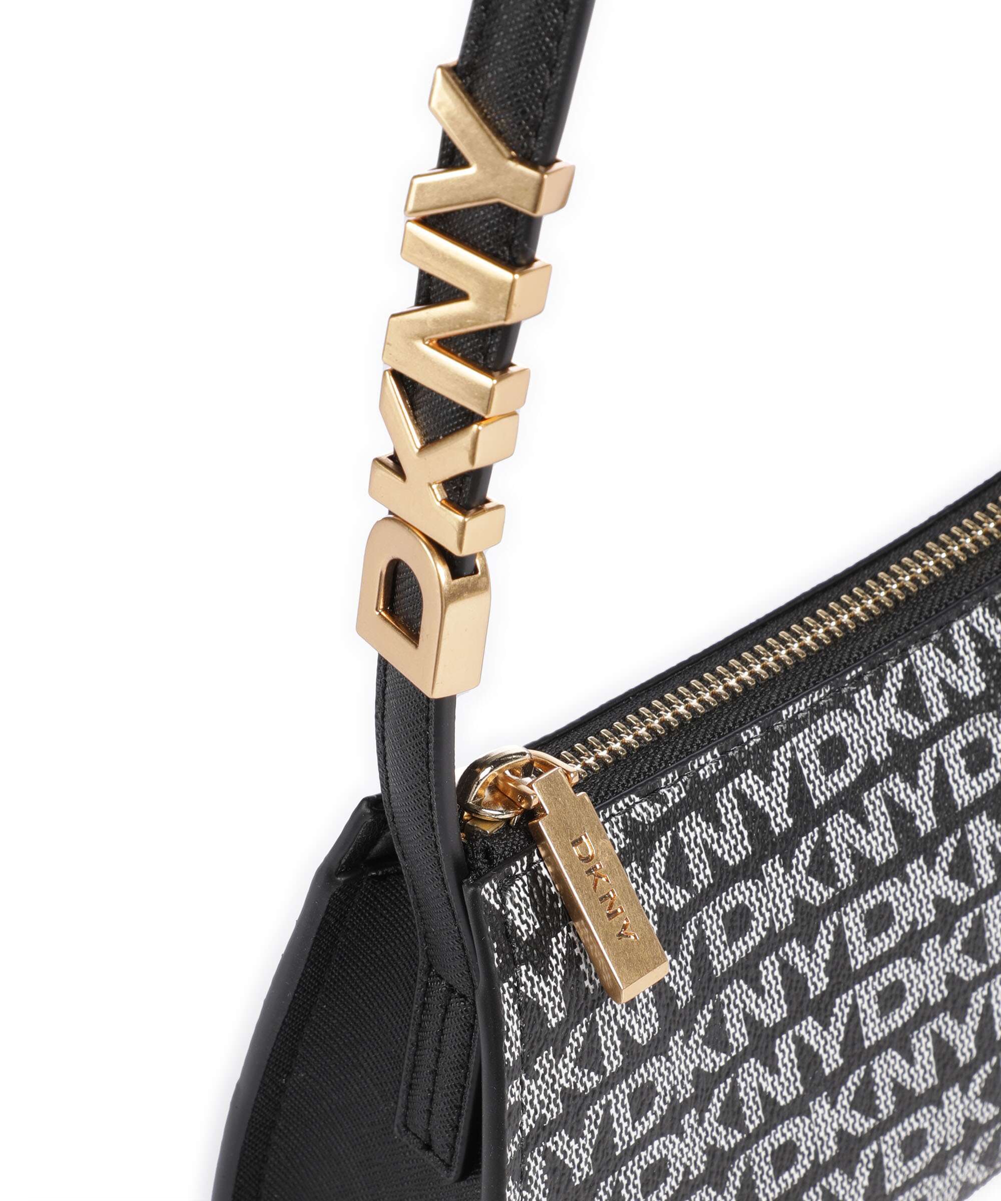 DKNY Avril Torba na ramię black logo - Image 4