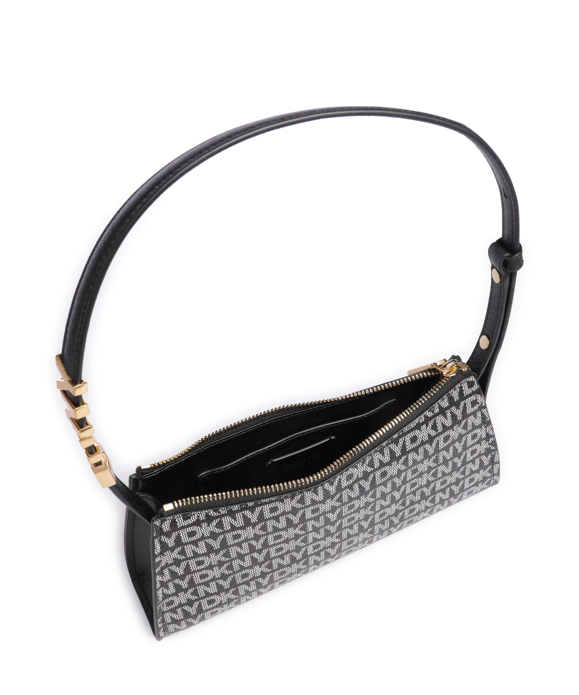 DKNY Avril Torba na ramię black logo - Image 6