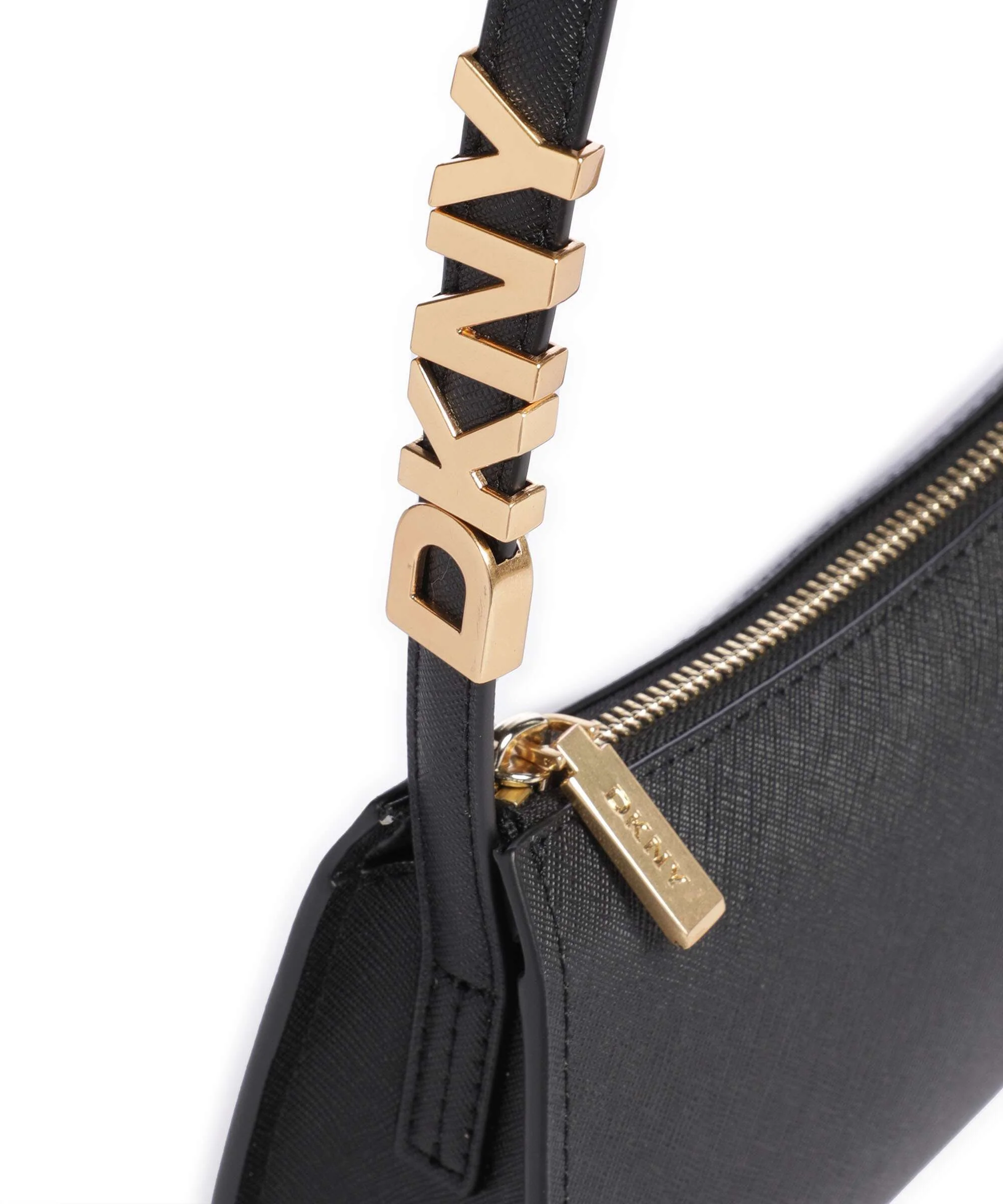 DKNY Avril Torba na ramię black/gold - Image 4