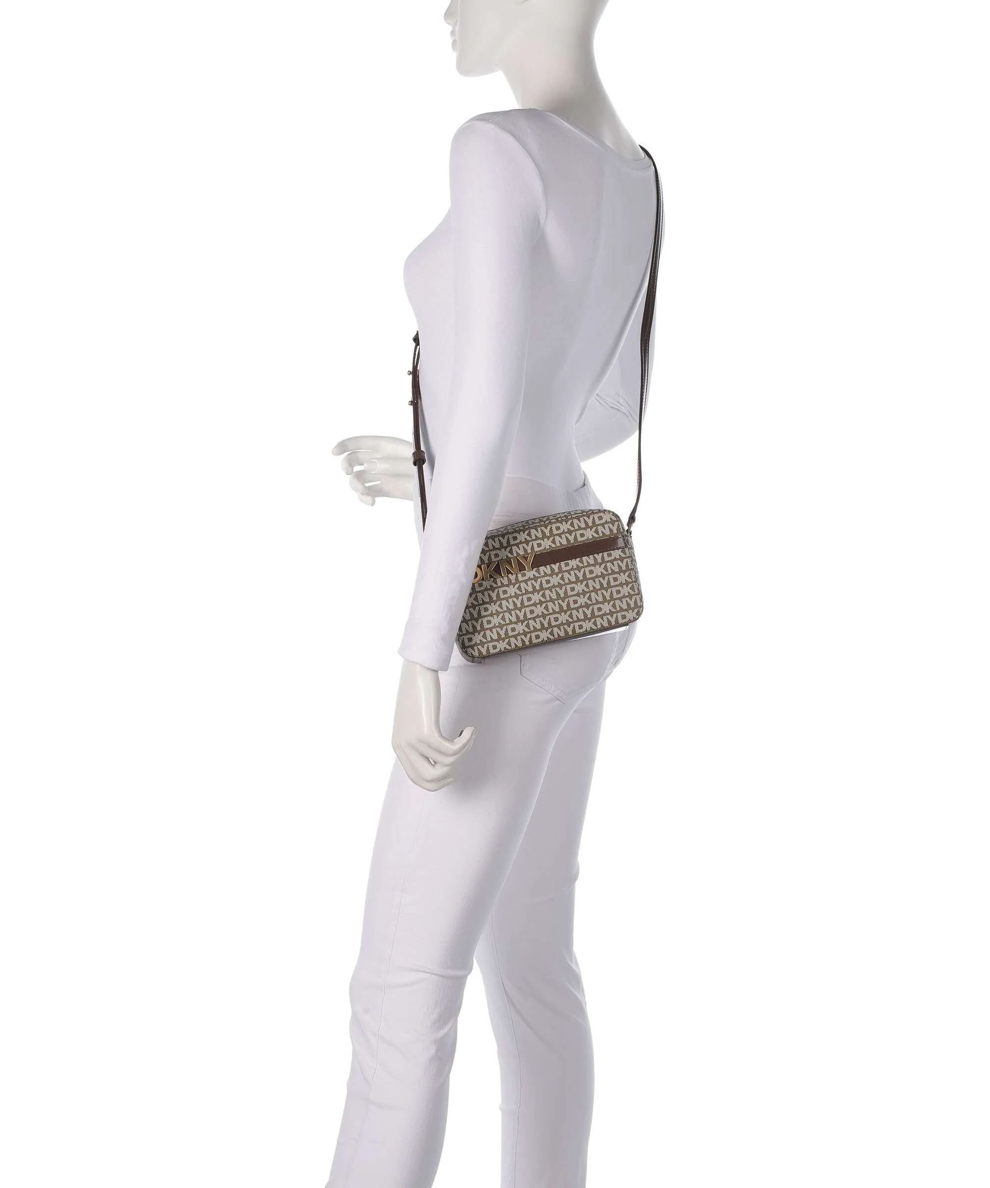 DKNY Avril Torba przez ramię chino/chocolate - Image 3