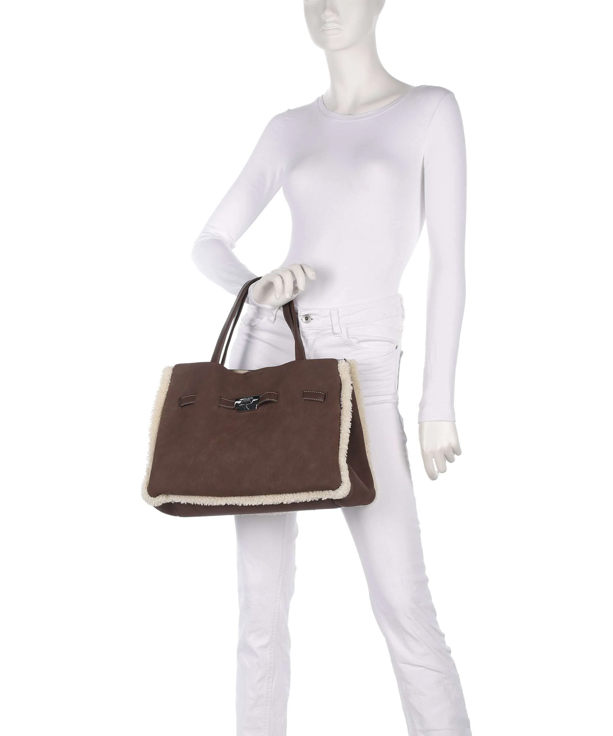 DKNY Bryar Torba na zakupy chocolate - Image 3