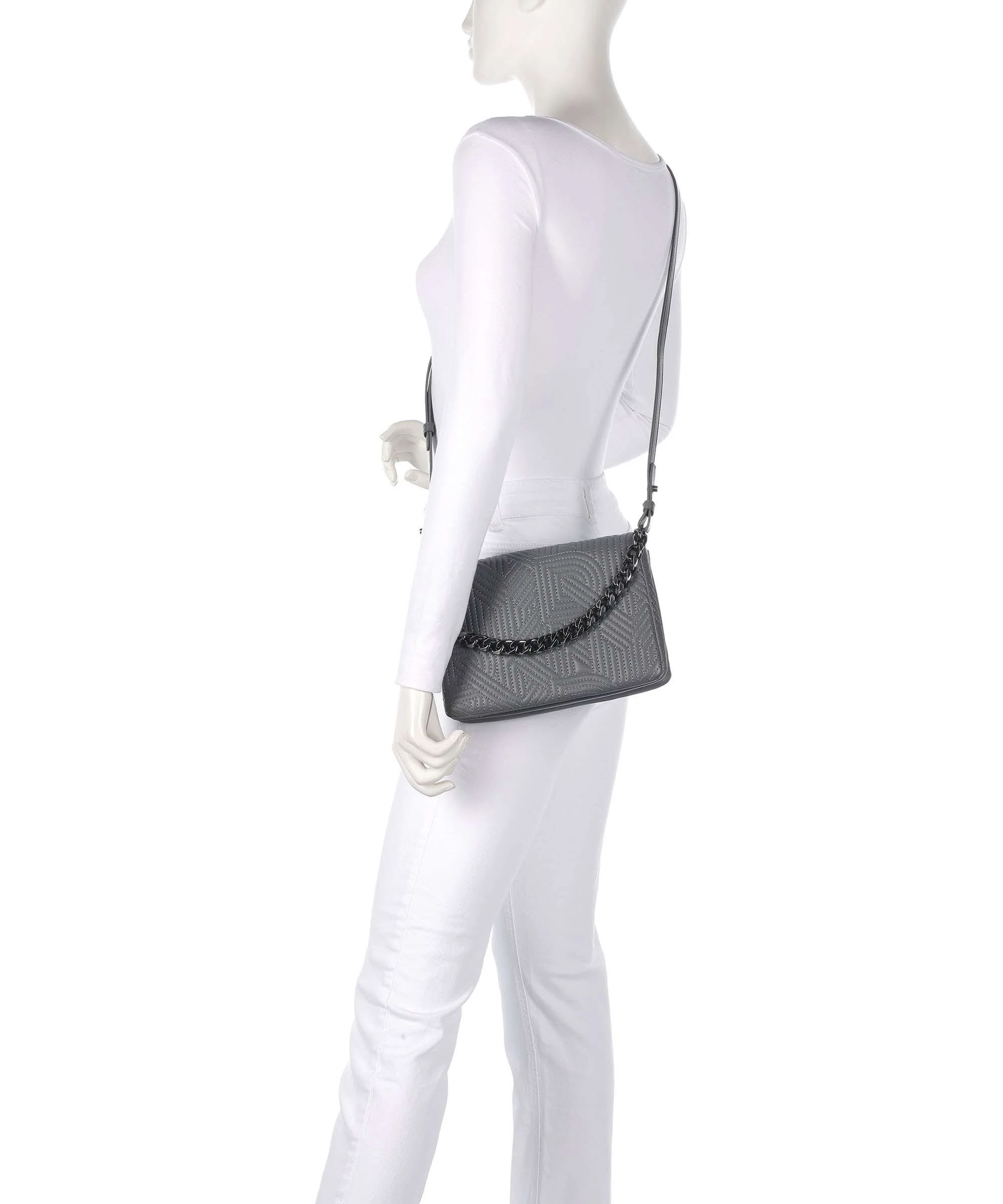 DKNY Desiree Torba przez ramię dark grey - Image 3