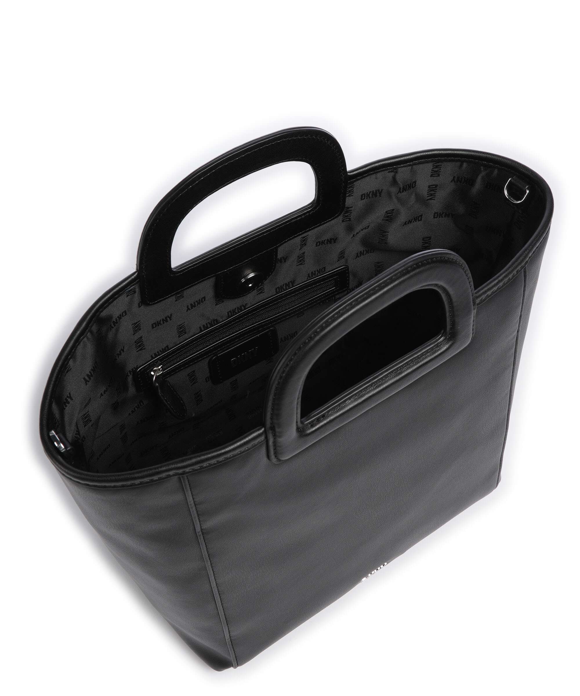 DKNY Drew Torba przez ramię black/silver - Image 7