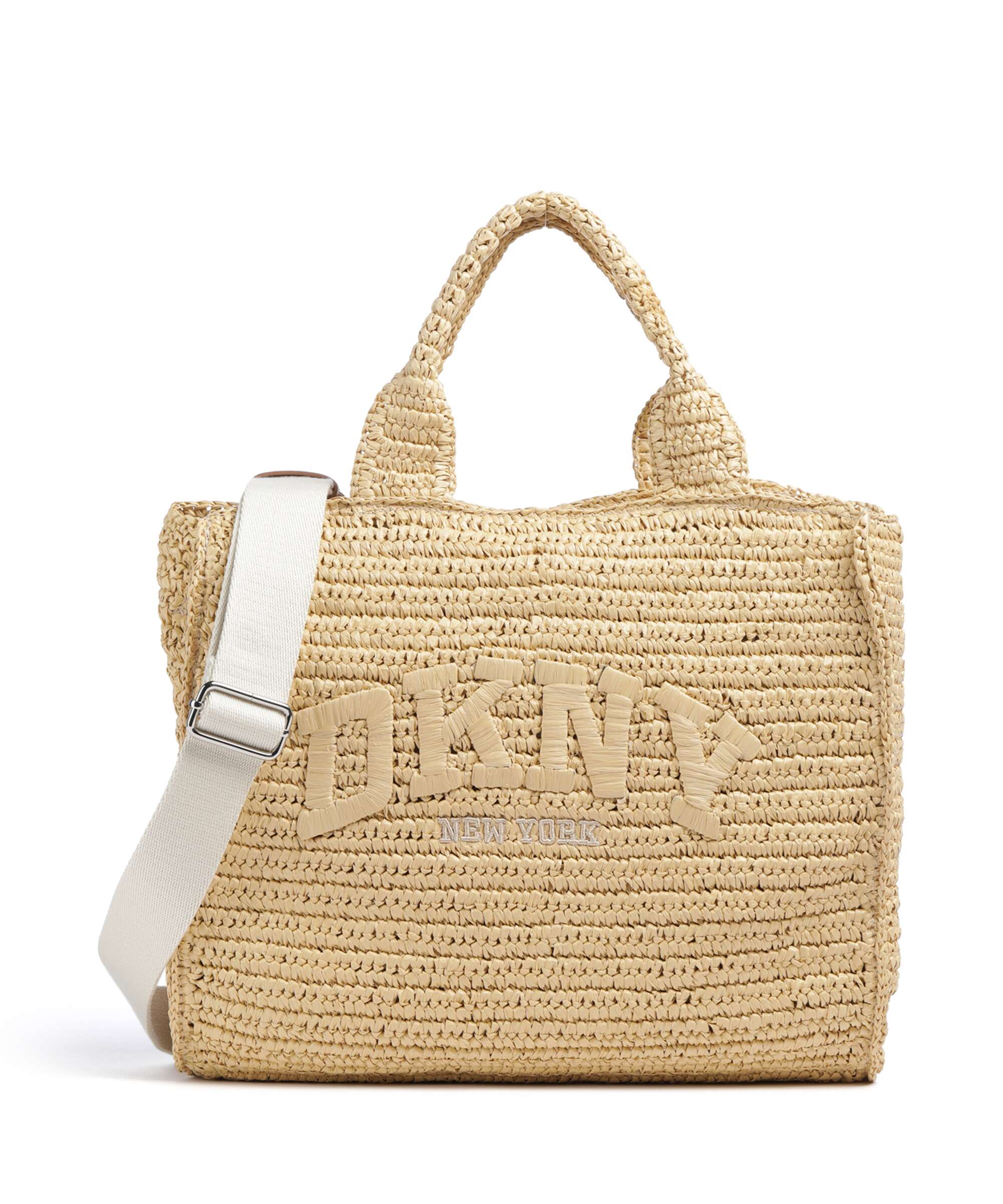 DKNY Hadlee Medium Torebka natural/saddle