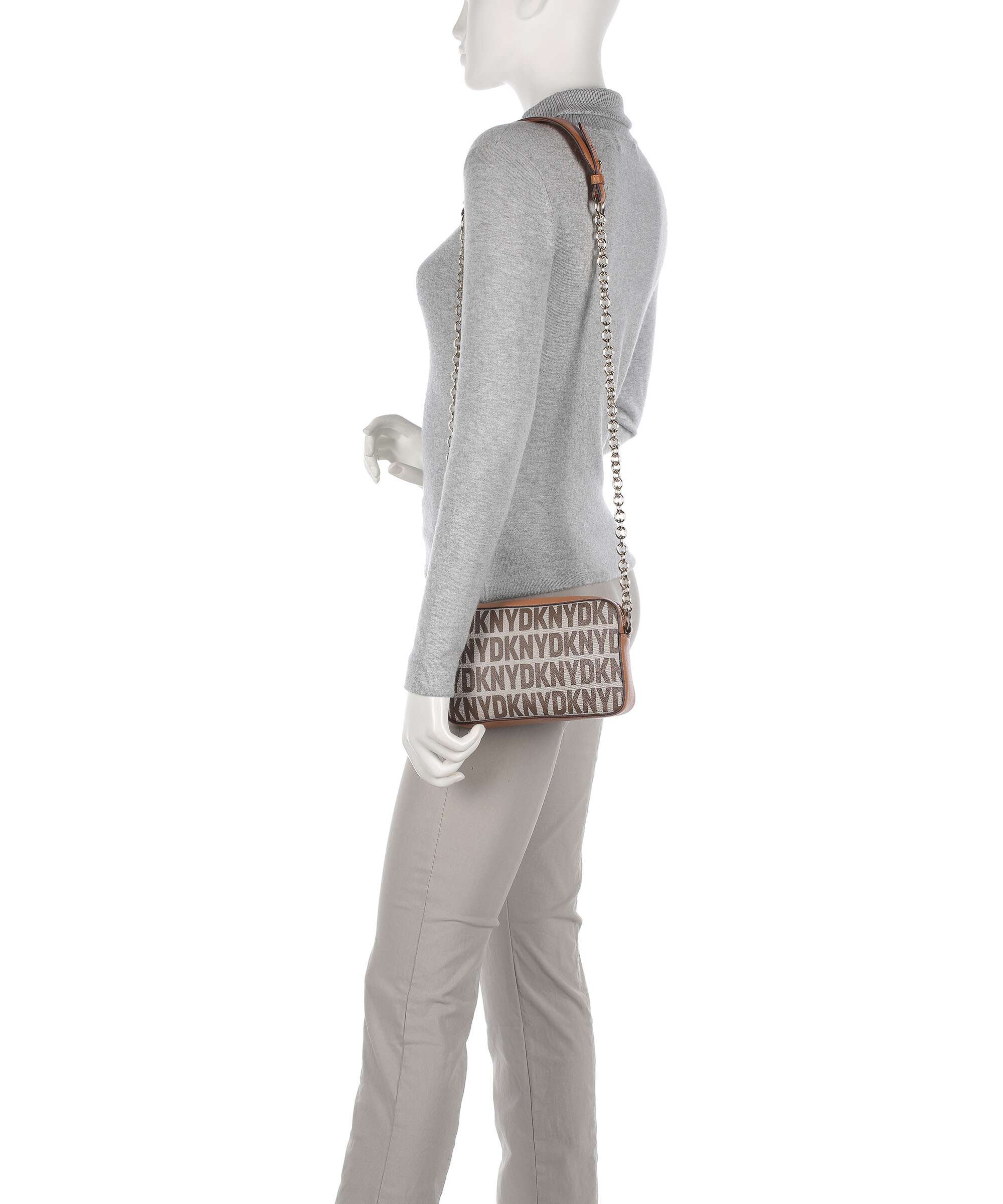 DKNY Milano Seventh Avenue Torba przez ramię chino/caramel - Image 3