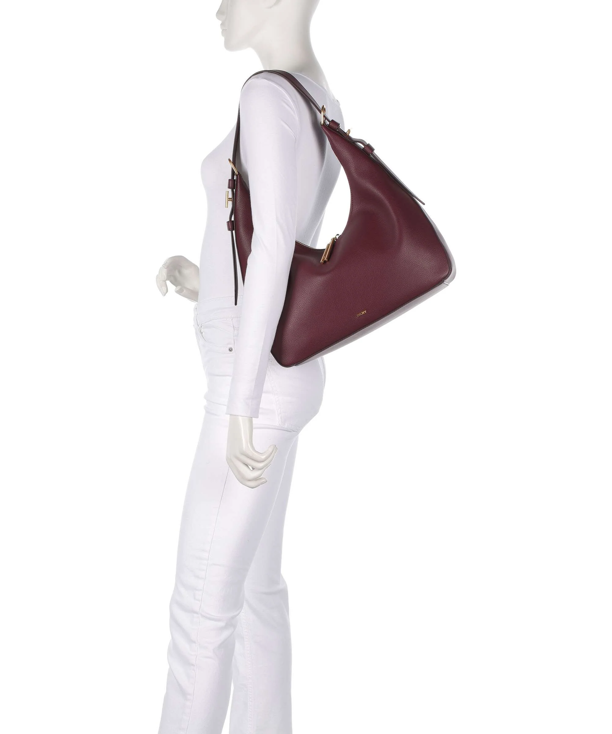 DKNY Mindy Torebka worek garnet - Image 3